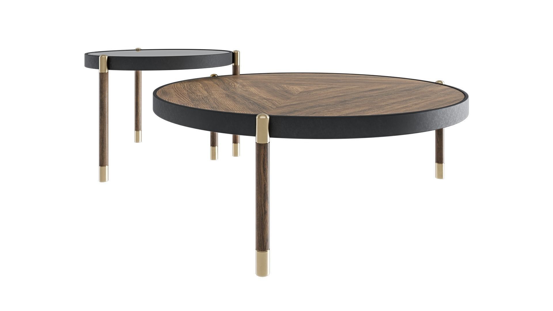 Sanremo coffee tables 3D model_2
