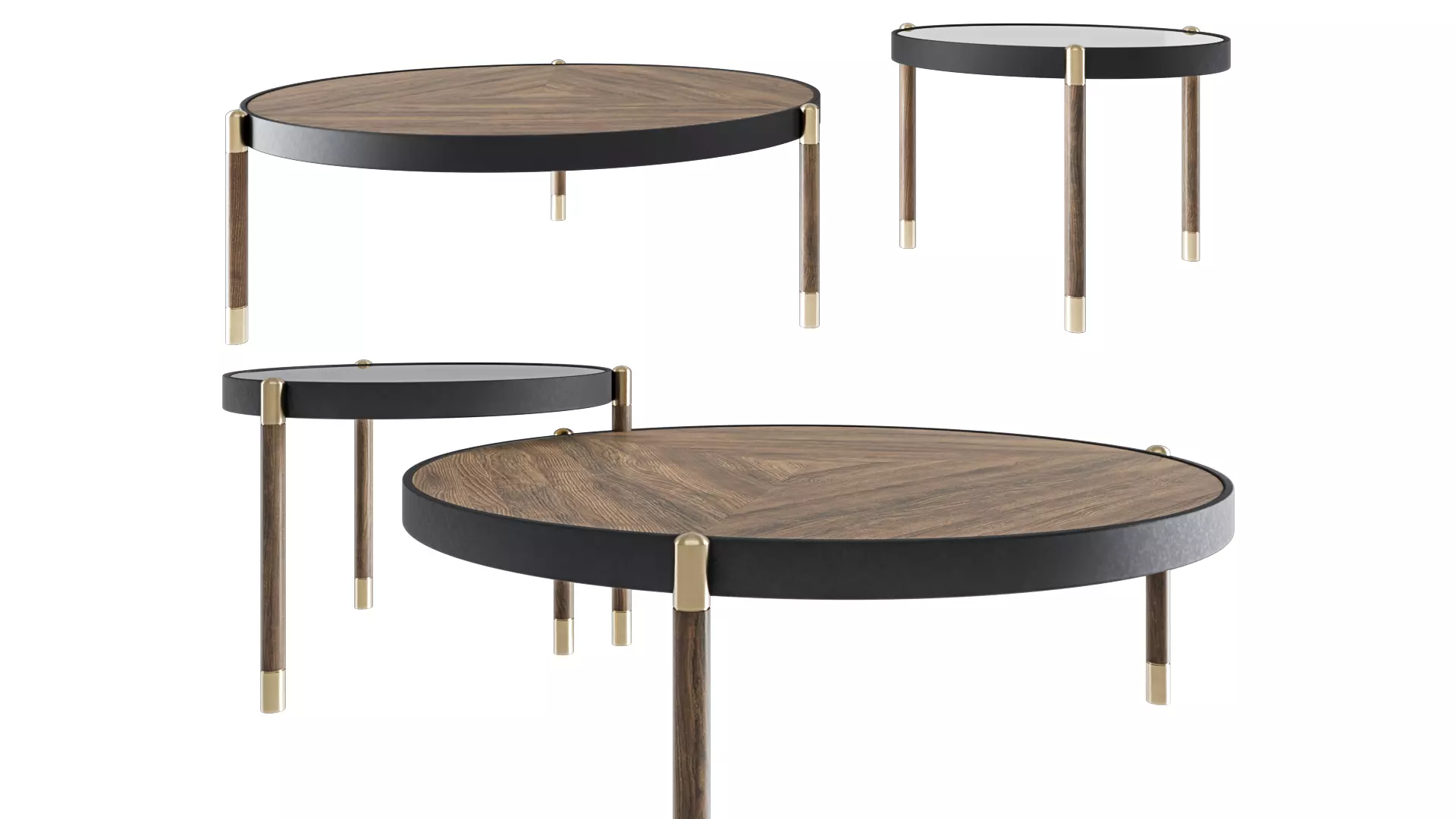 Sanremo coffee tables 3D model_0