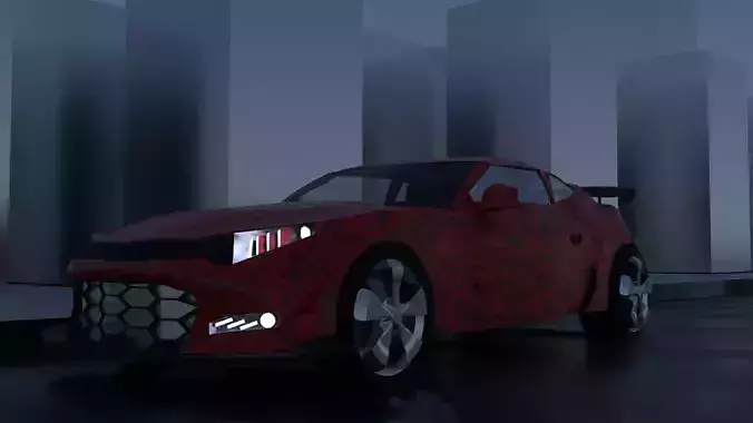 This is a Red Camaro