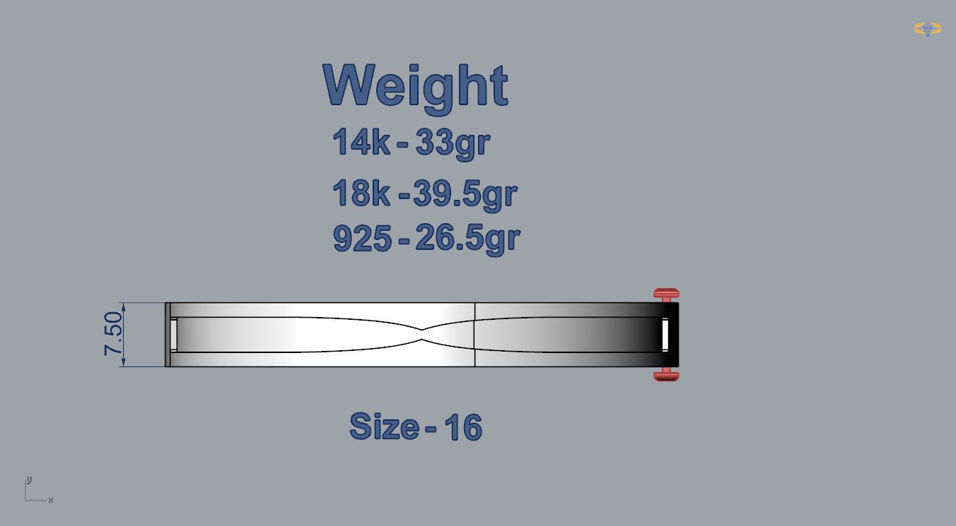 Bvlgari Bracelet 3D print model_3