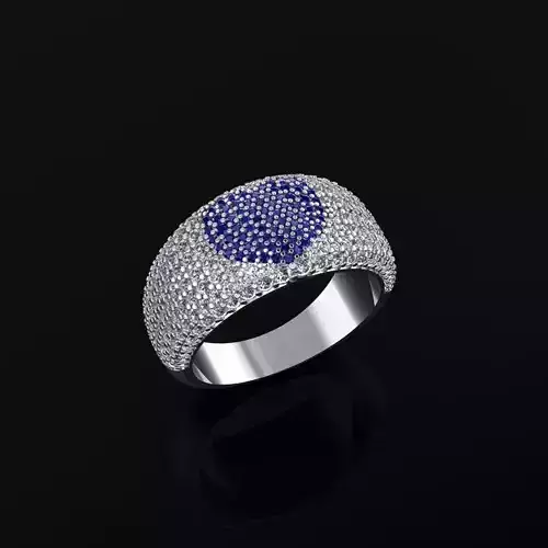 Ring with Heart shape 