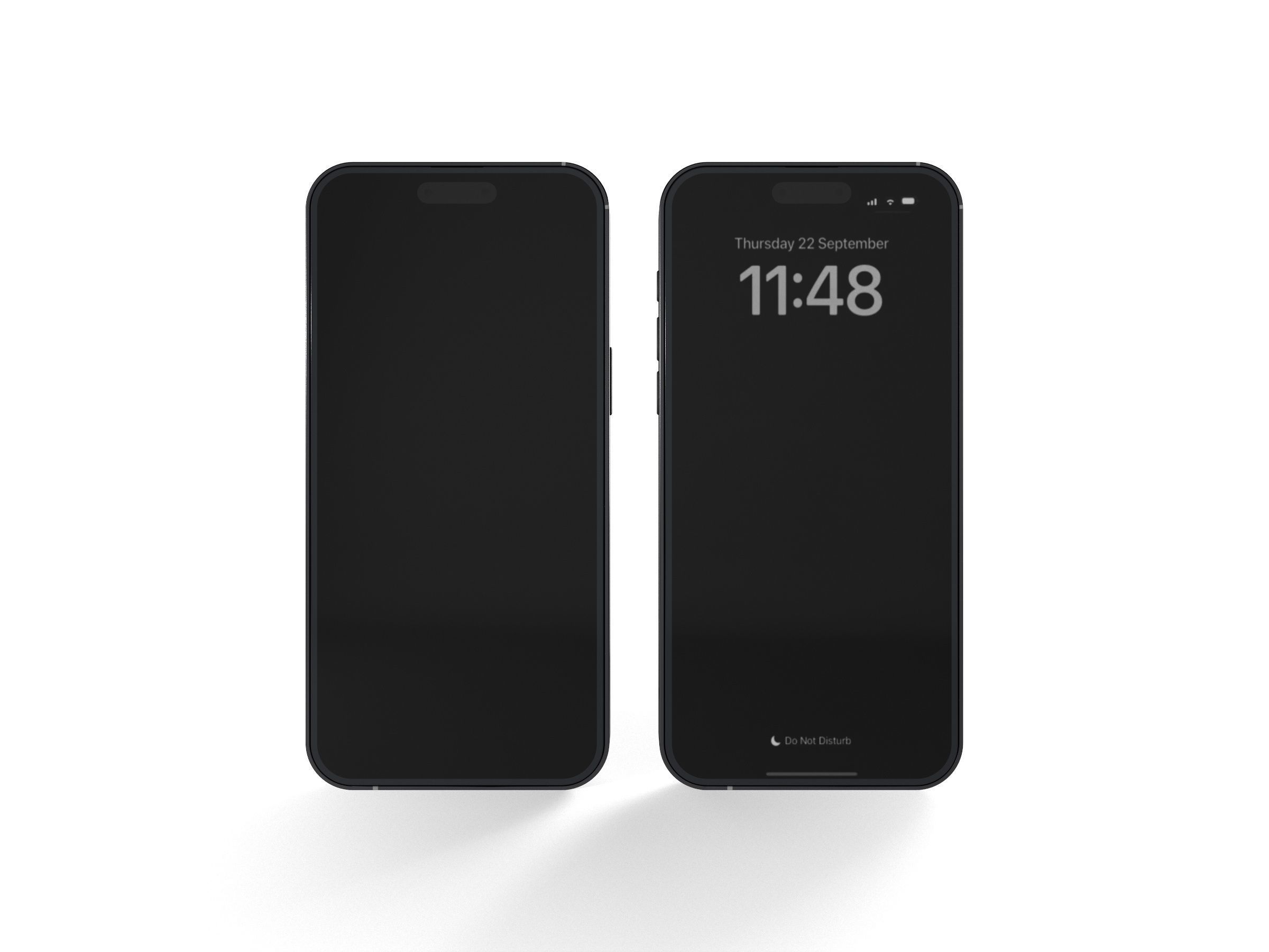 2023 phone 15 Pro Max Game Asset Low-poly 3D model_3