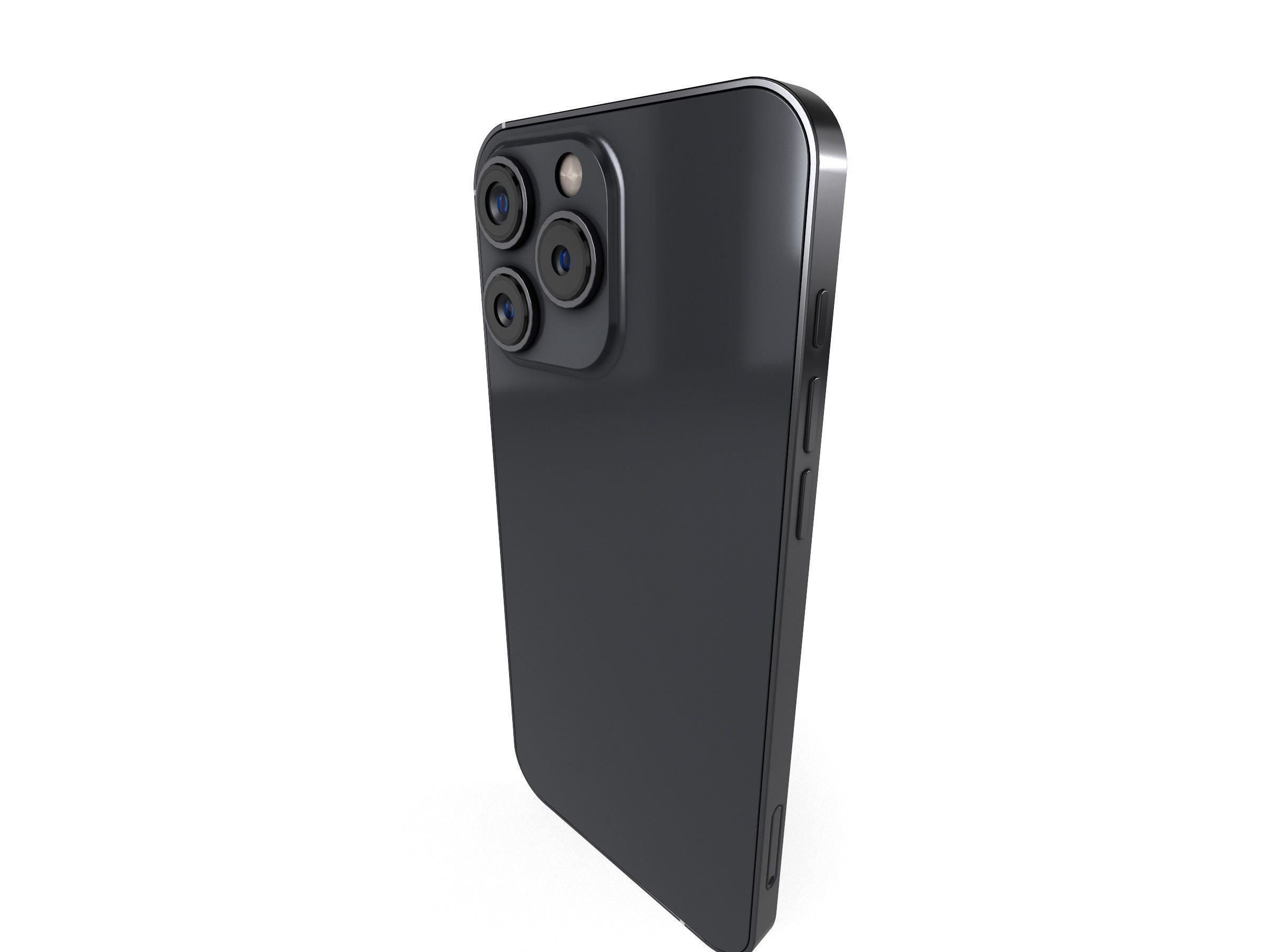 2023 phone 15 Pro Max Game Asset Low-poly 3D model_7