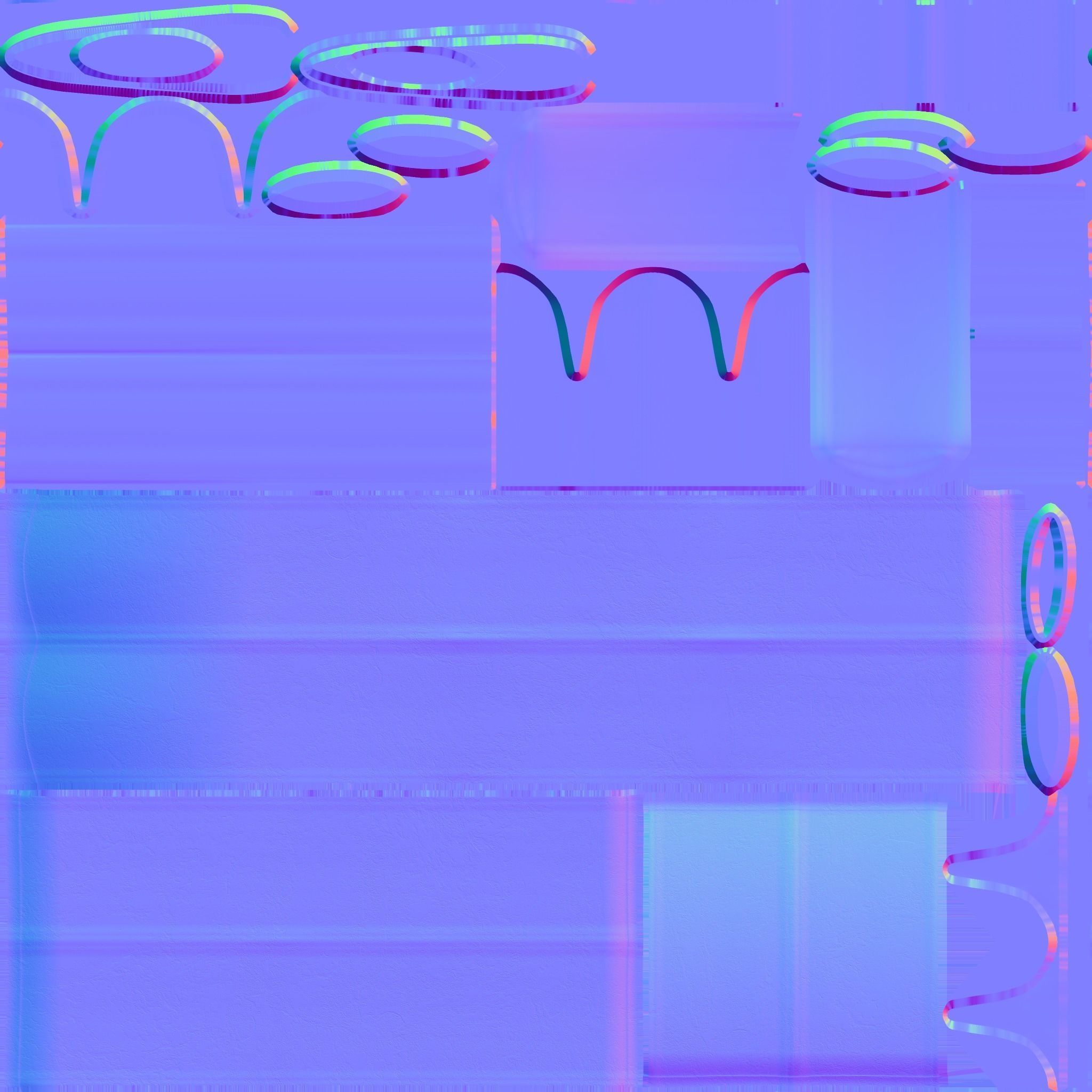 Karabela saber Low-poly 3D model_15