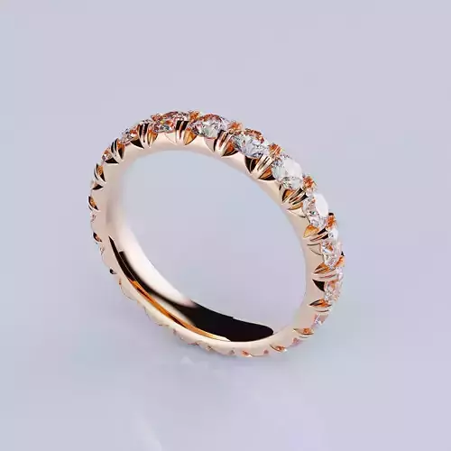 Eternity Rings Collection All Sizes 02 3mm Stones