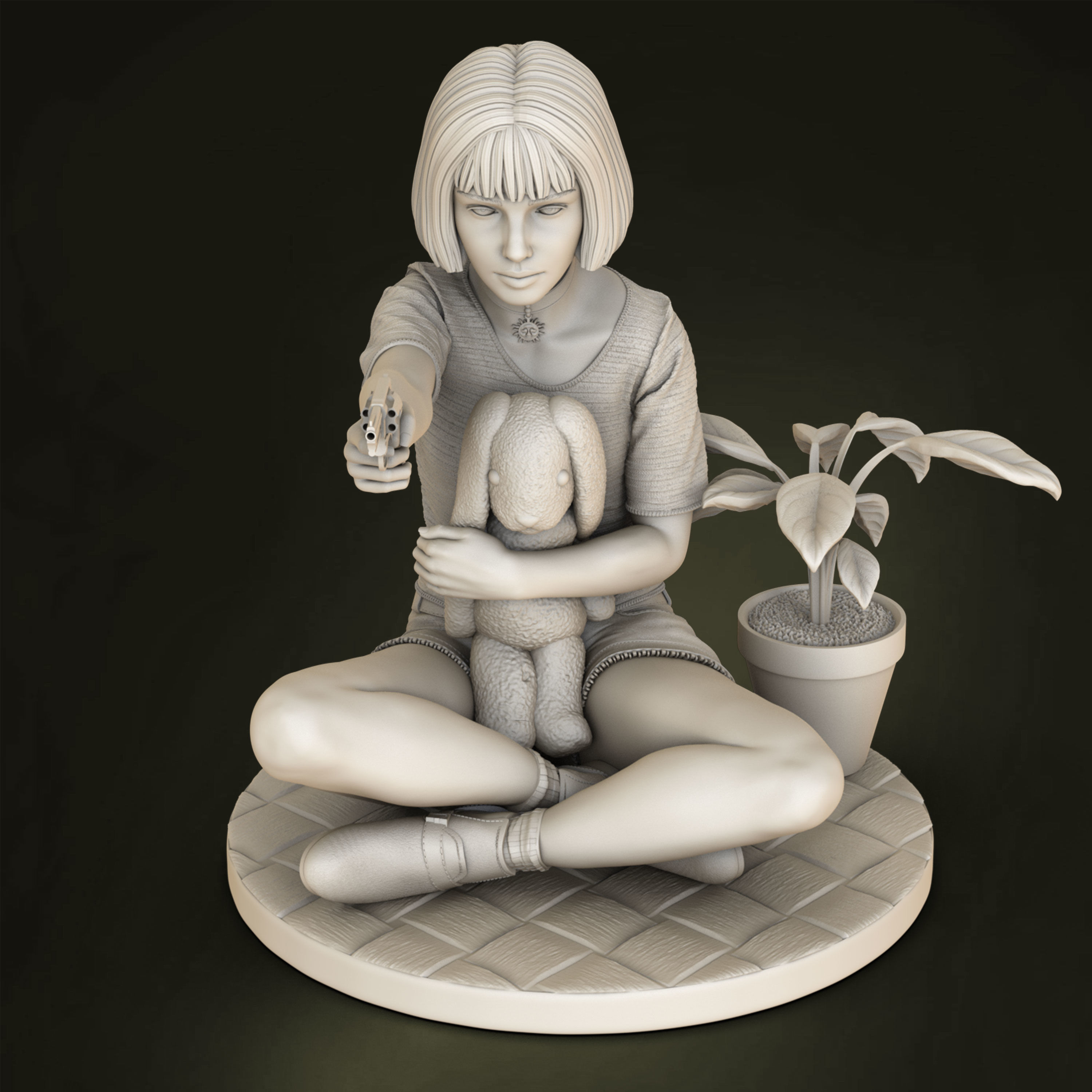  Mathilda  3D print model_7