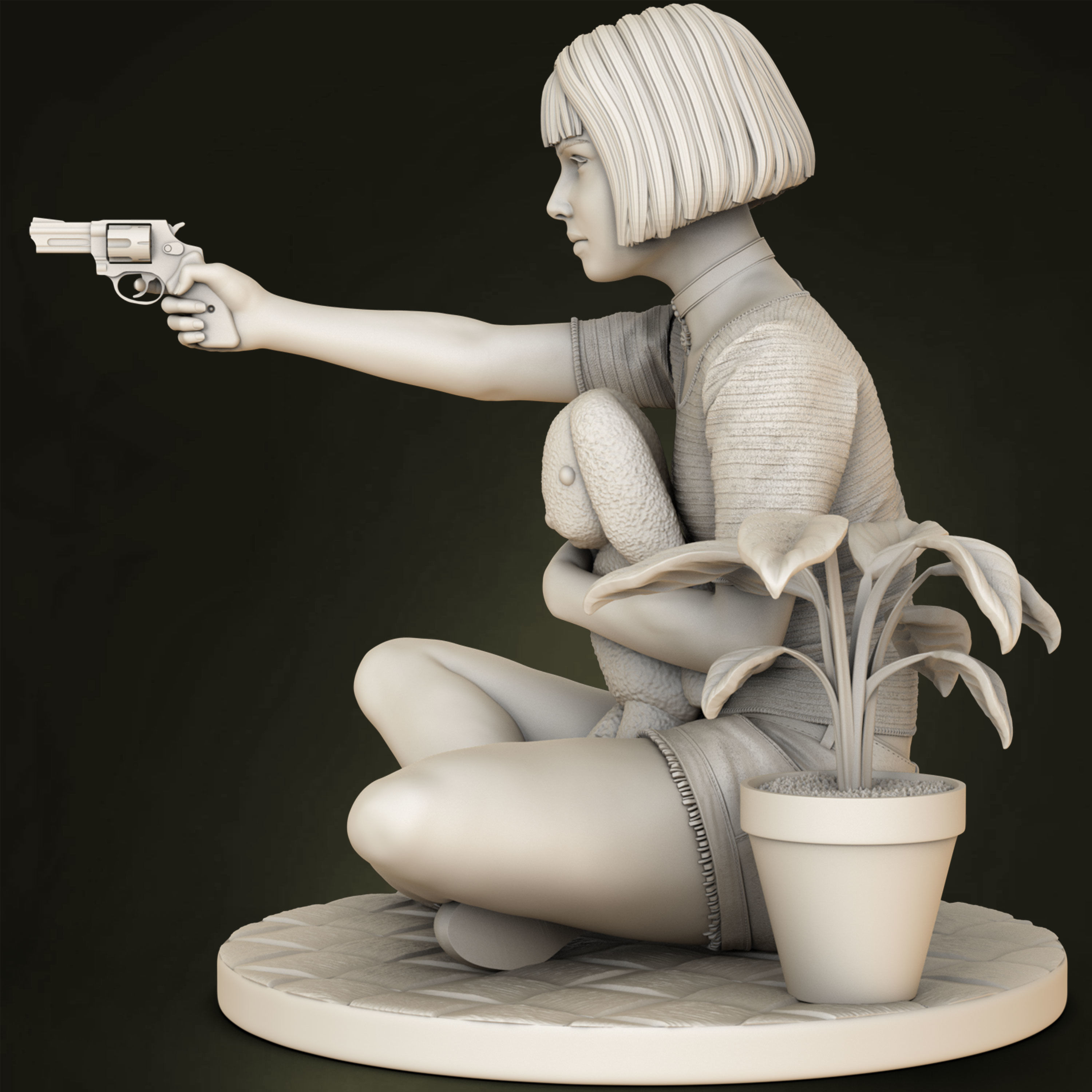  Mathilda  3D print model_4