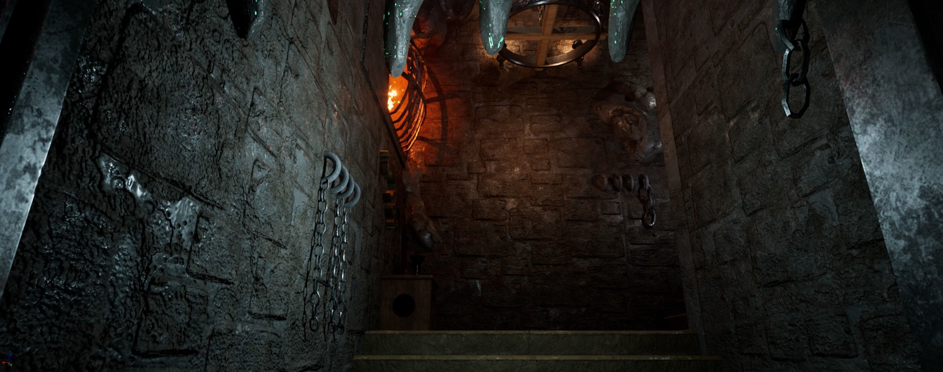 HellCage Environment dungeon  Low-poly 3D model_17