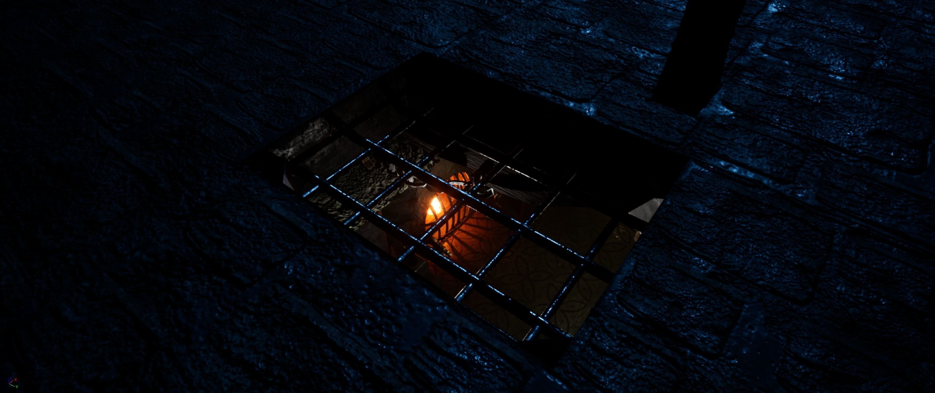 HellCage Environment dungeon  Low-poly 3D model_19
