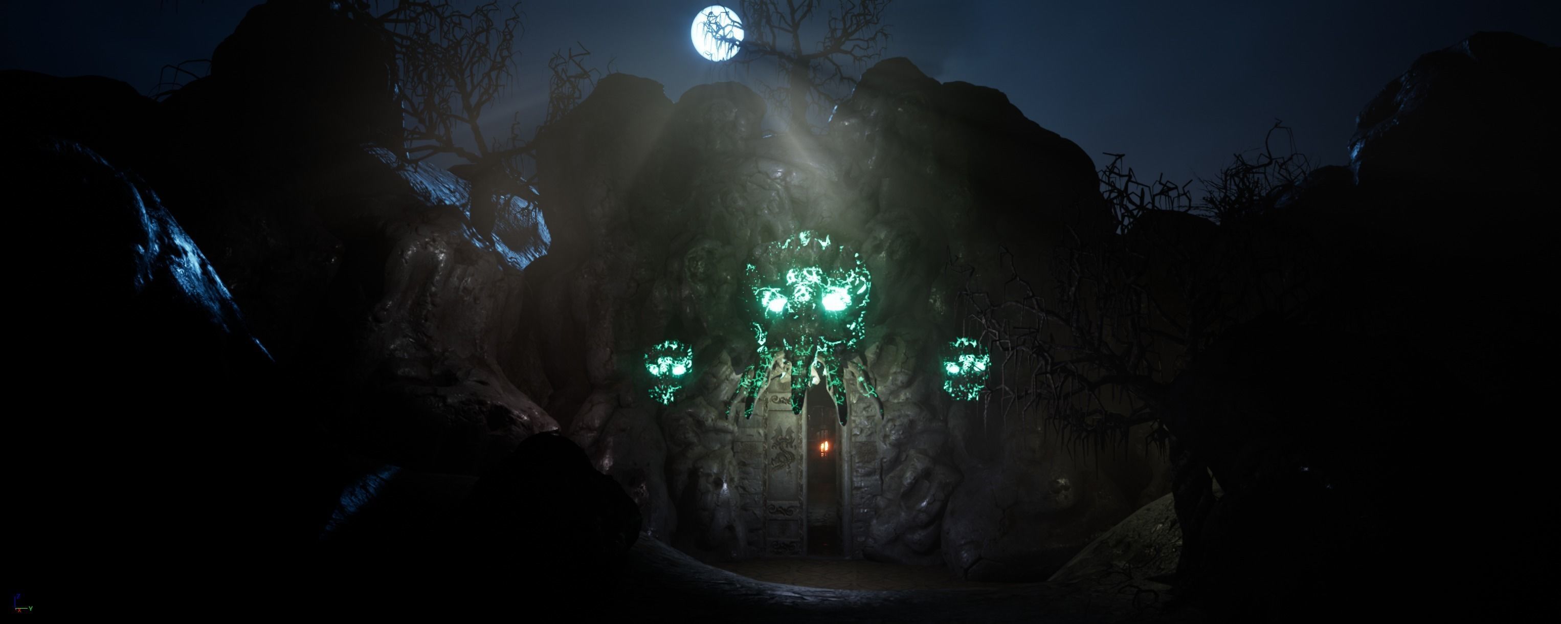 HellCage Environment dungeon  Low-poly 3D model_2