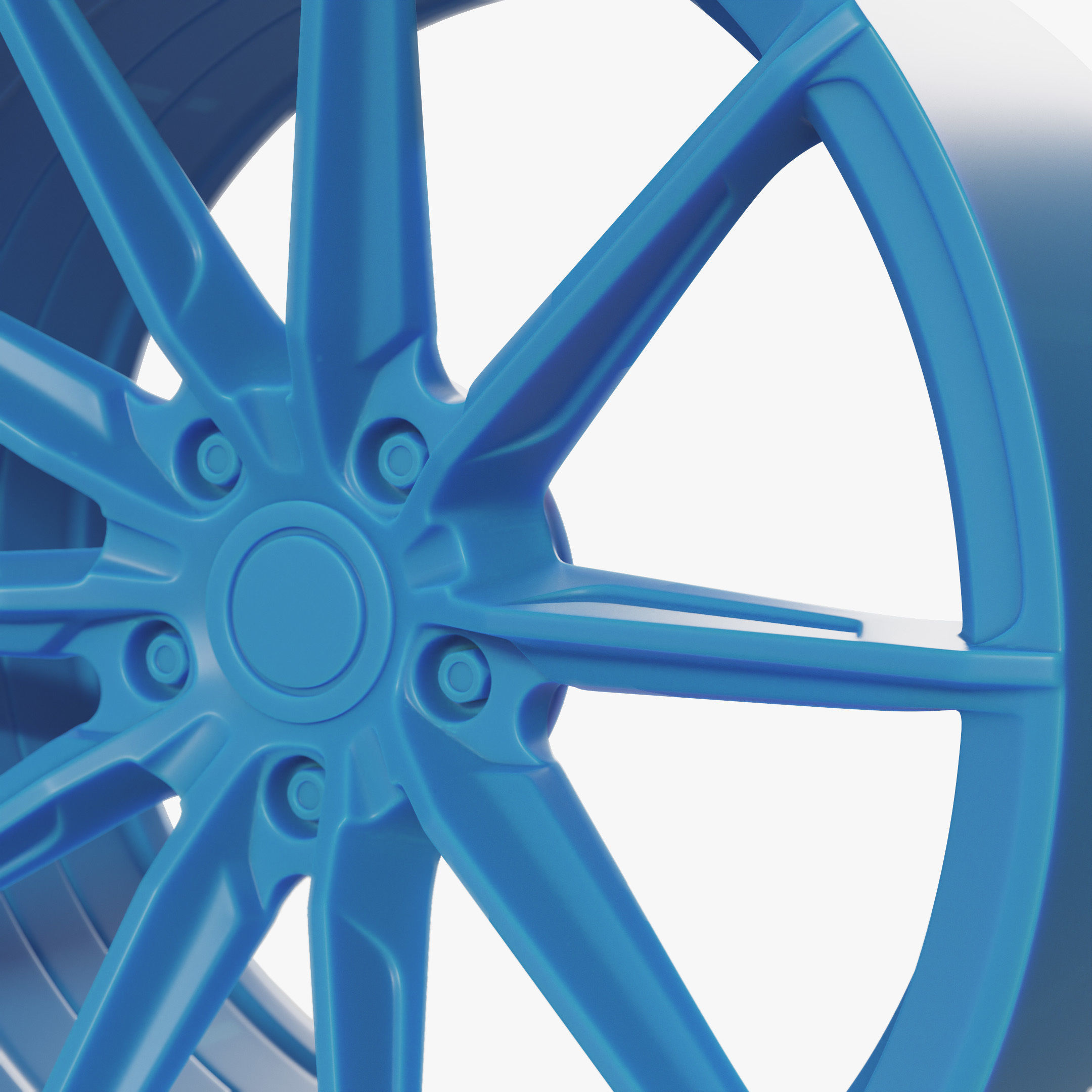 Rim WheelForce CF3-FF R Printable 3D print model_2