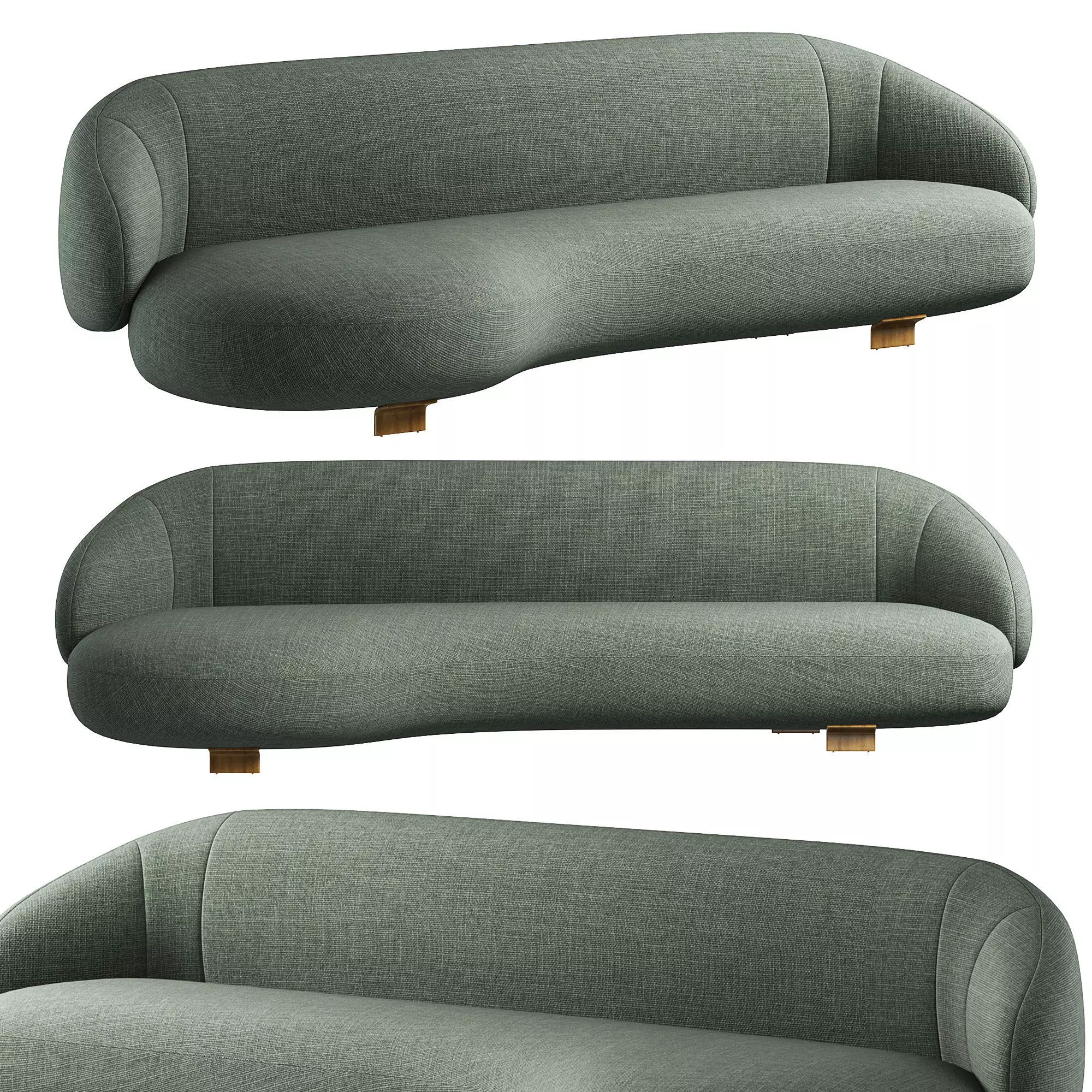 PACIFIC Sofa By Ditreitalia 3D model_0