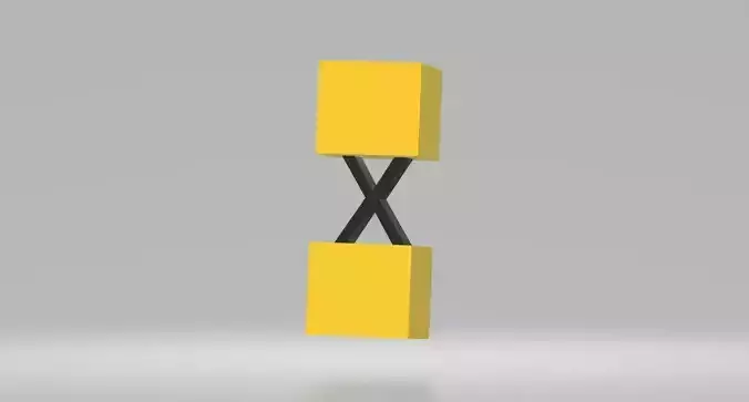 Double Yellow Box With X in the Middle