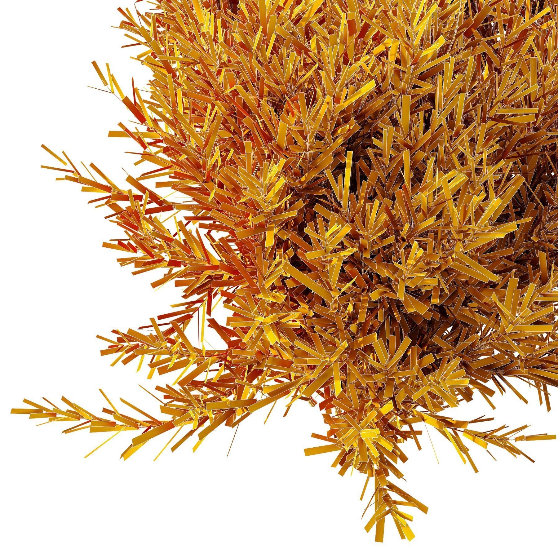 Montra Olive Bush 3D model_6