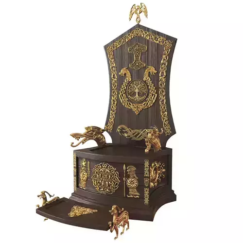 Viking throne