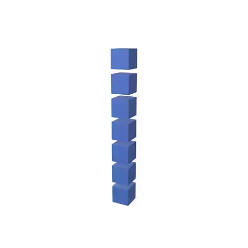 Tensor 4d Type V1 002 Low-poly 3D model