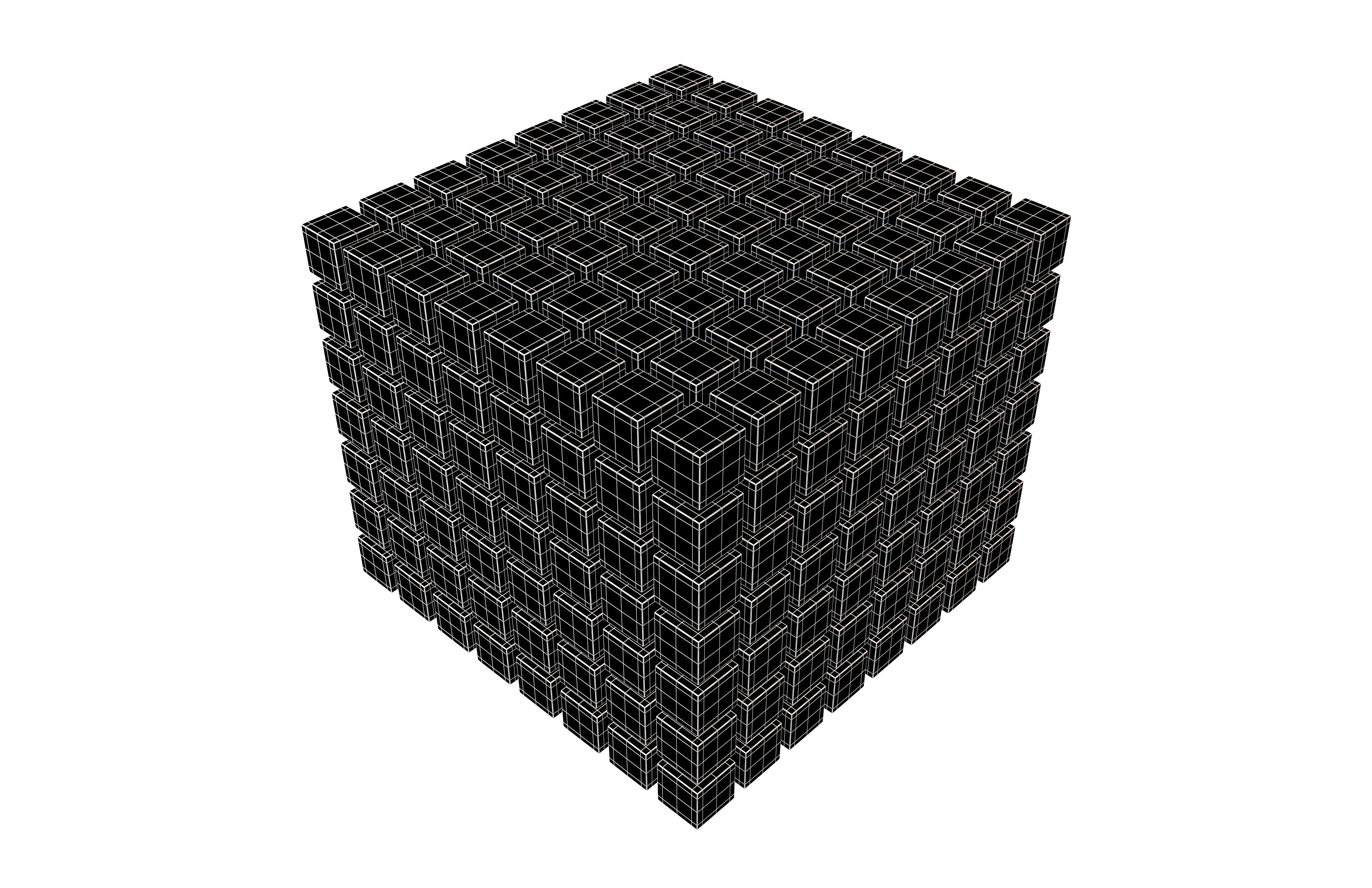 Tensor 6d Type V1 003 Low-poly 3D model_5