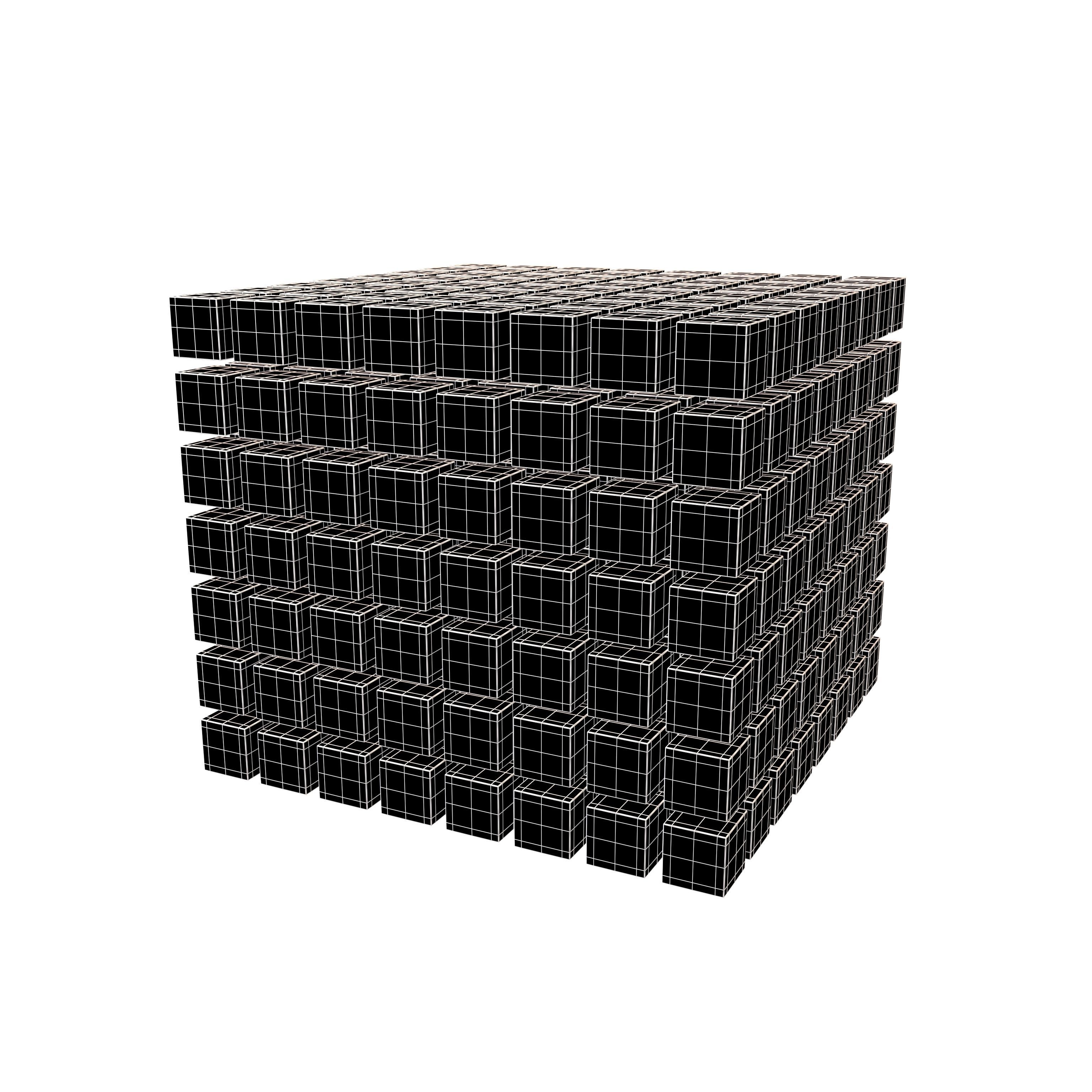 Tensor 6d Type V1 003 Low-poly 3D model_6