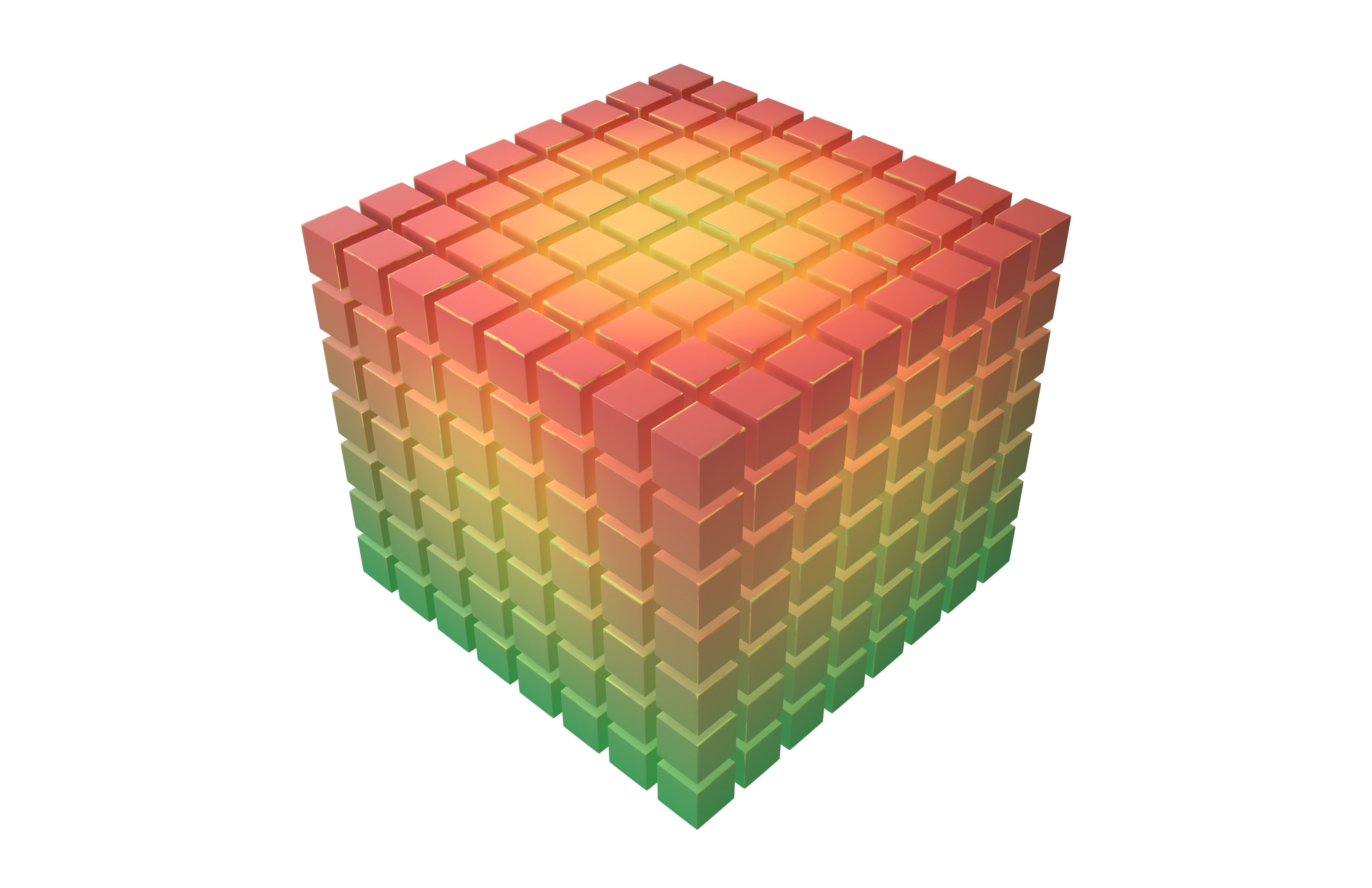 Tensor 6d Type V1 003 Low-poly 3D model_1