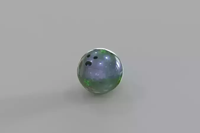 bowling ball 3D model