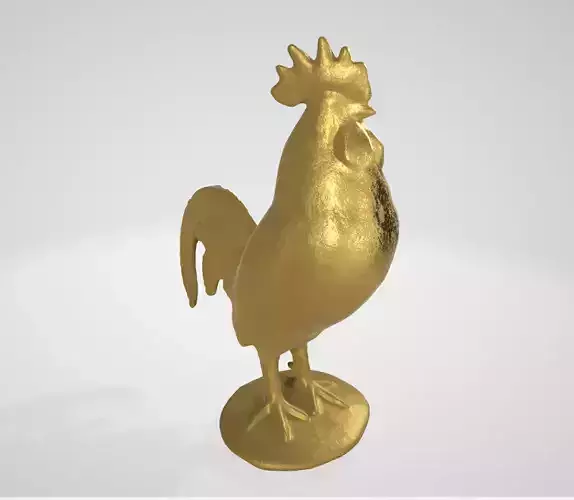 Golden rooster