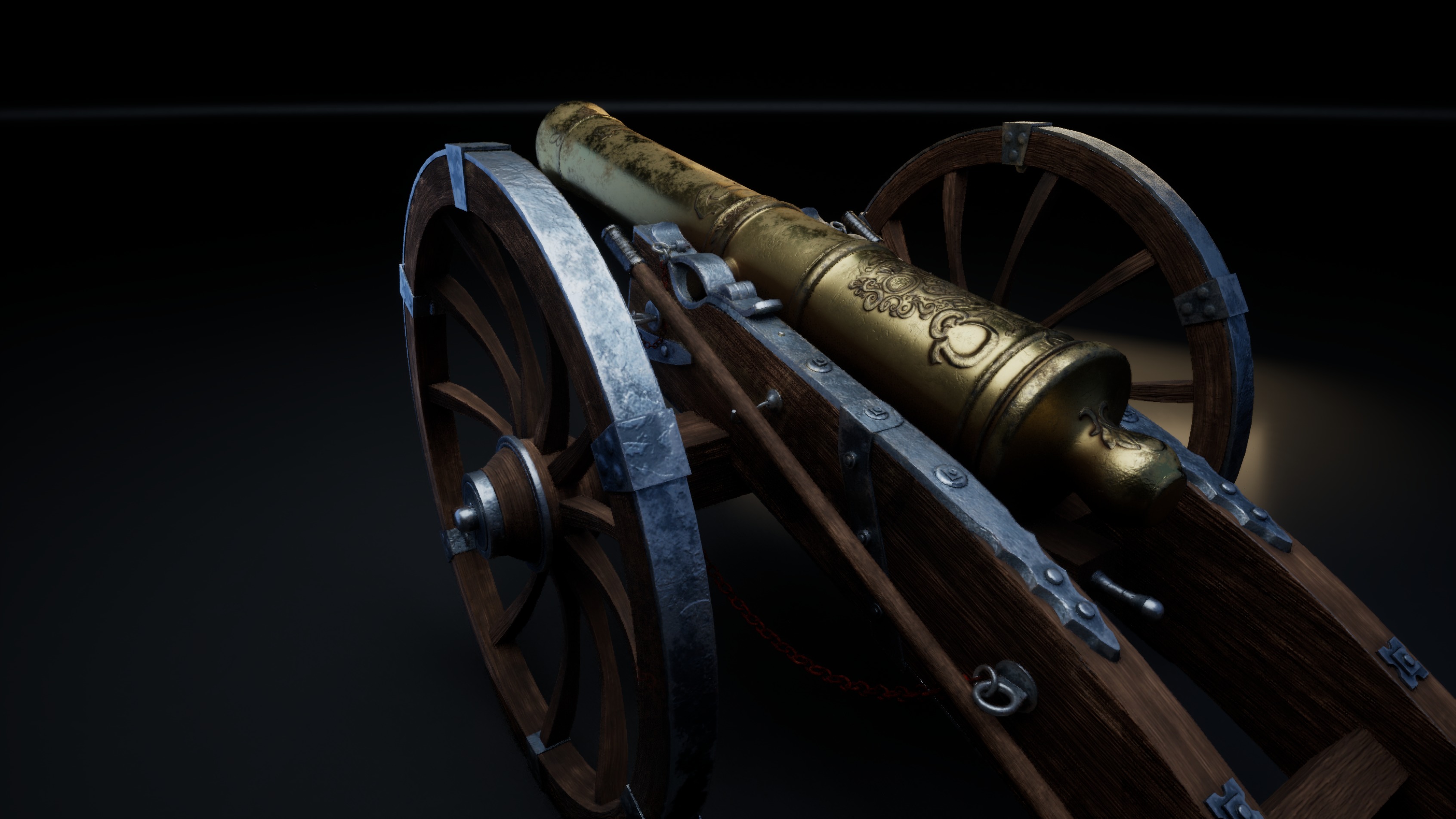 Canon Louis XIV 3D model_2