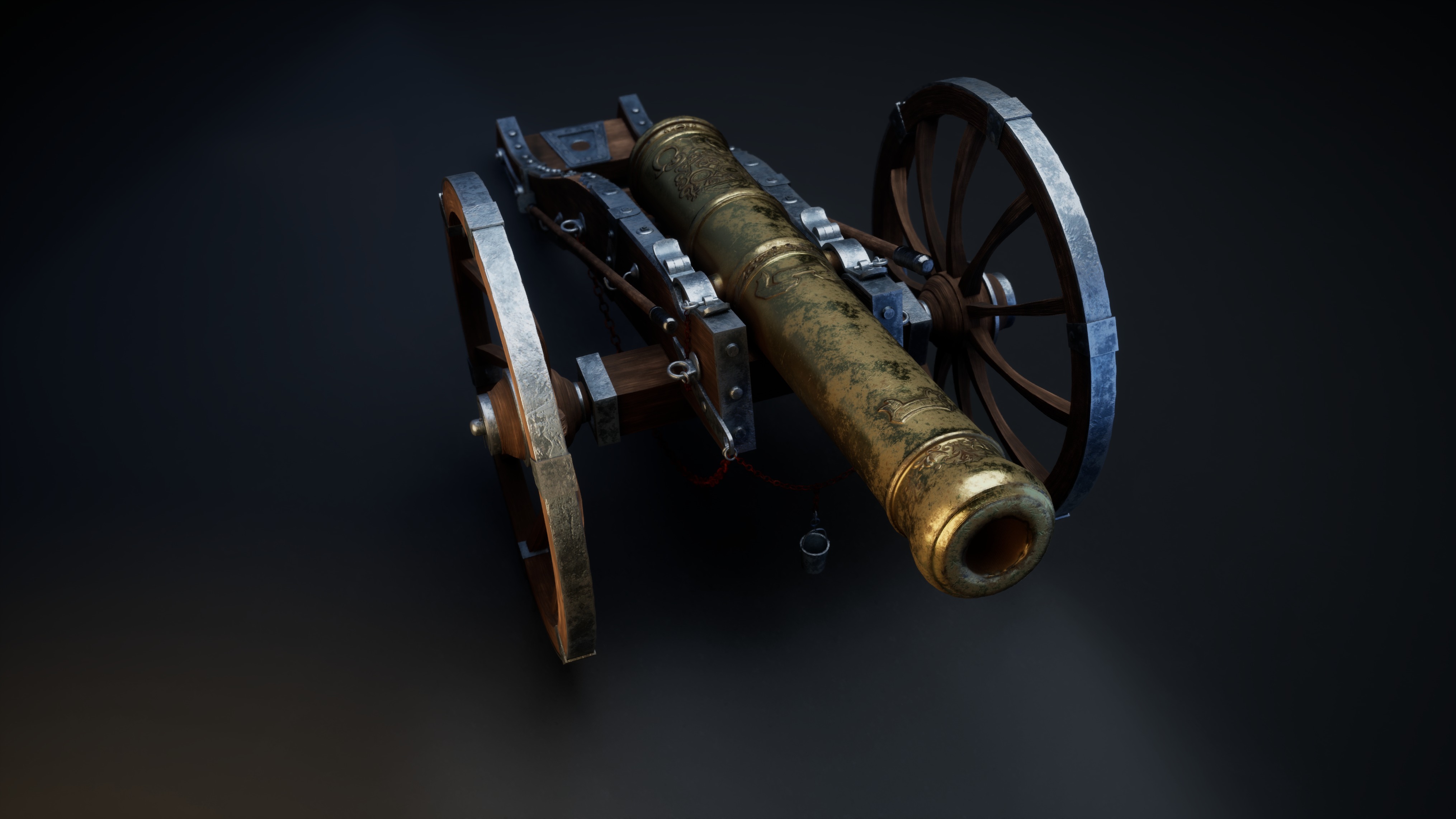 Canon Louis XIV 3D model_7