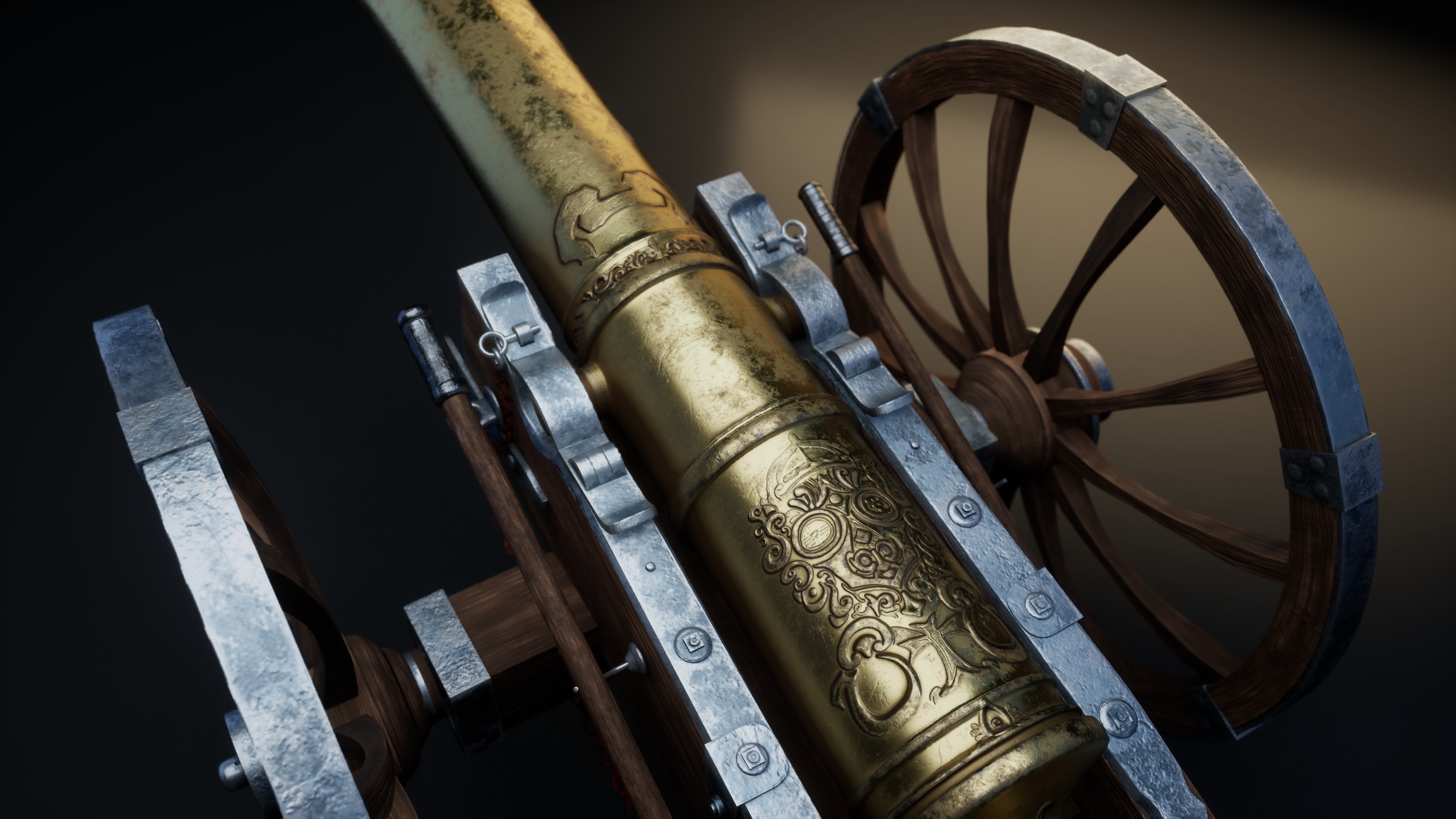 Canon Louis XIV 3D model_6