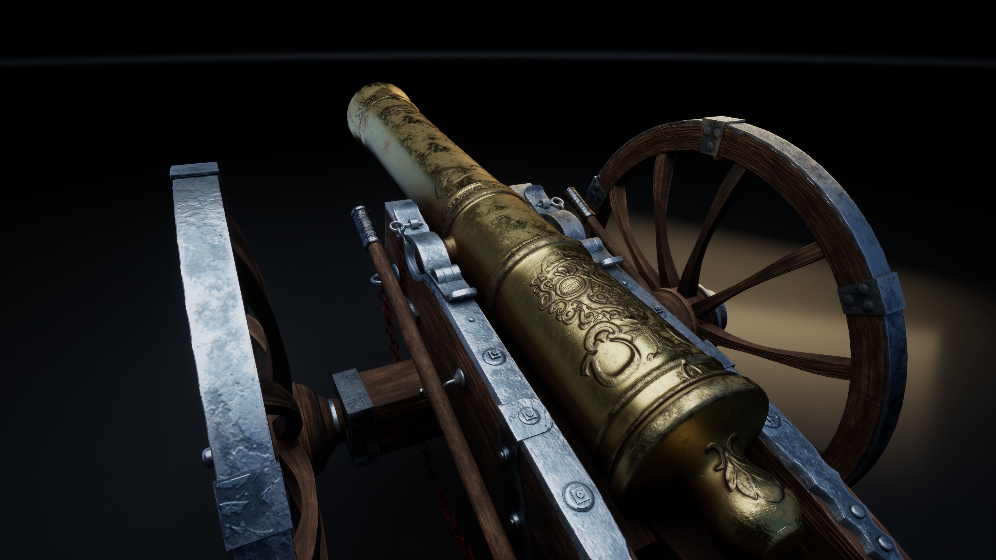 Canon Louis XIV 3D model_4