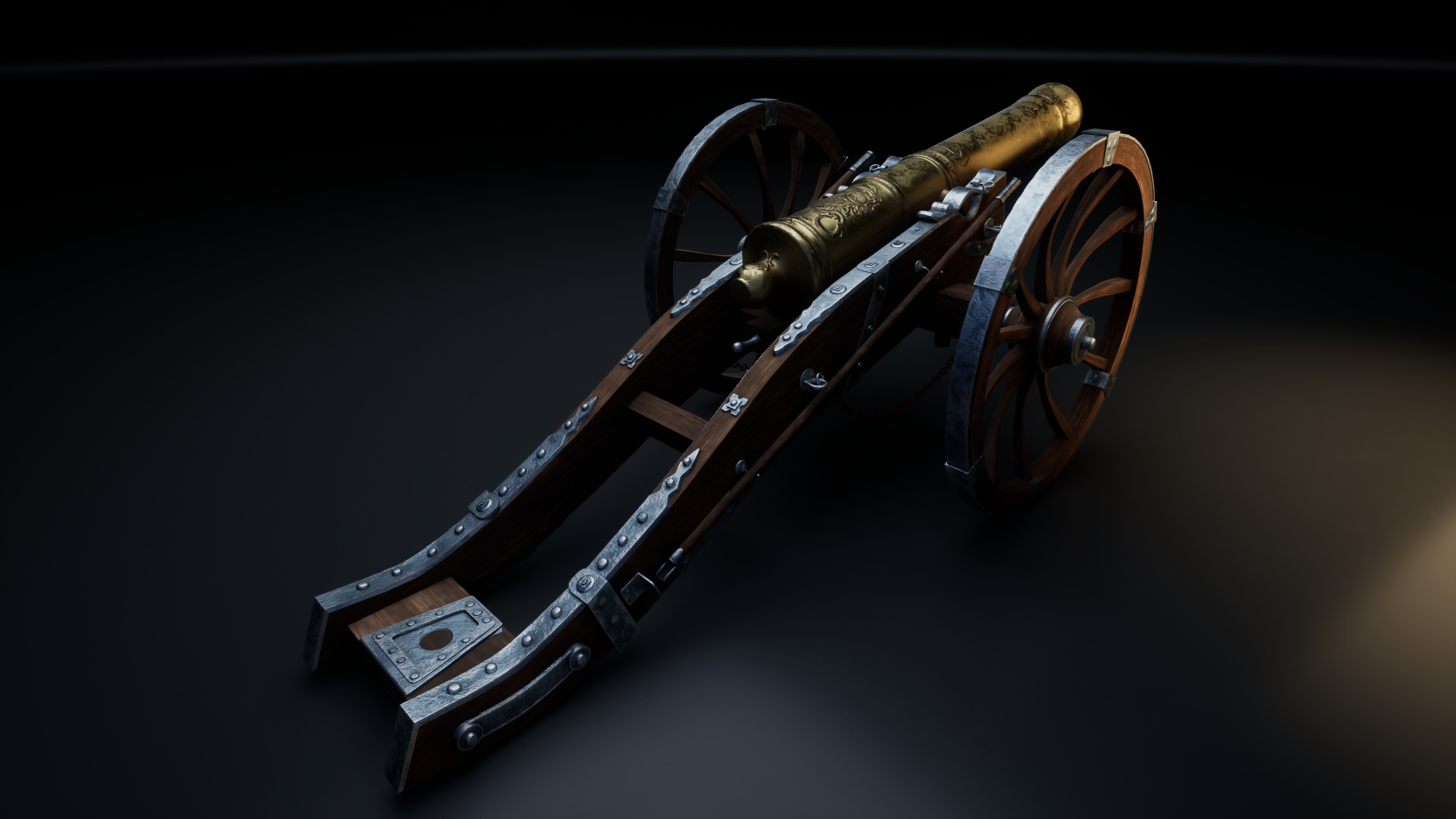 Canon Louis XIV 3D model_5