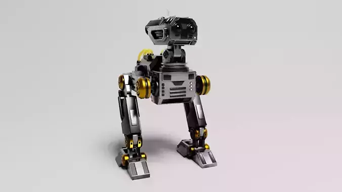 Sci-Fi Robot 3D model