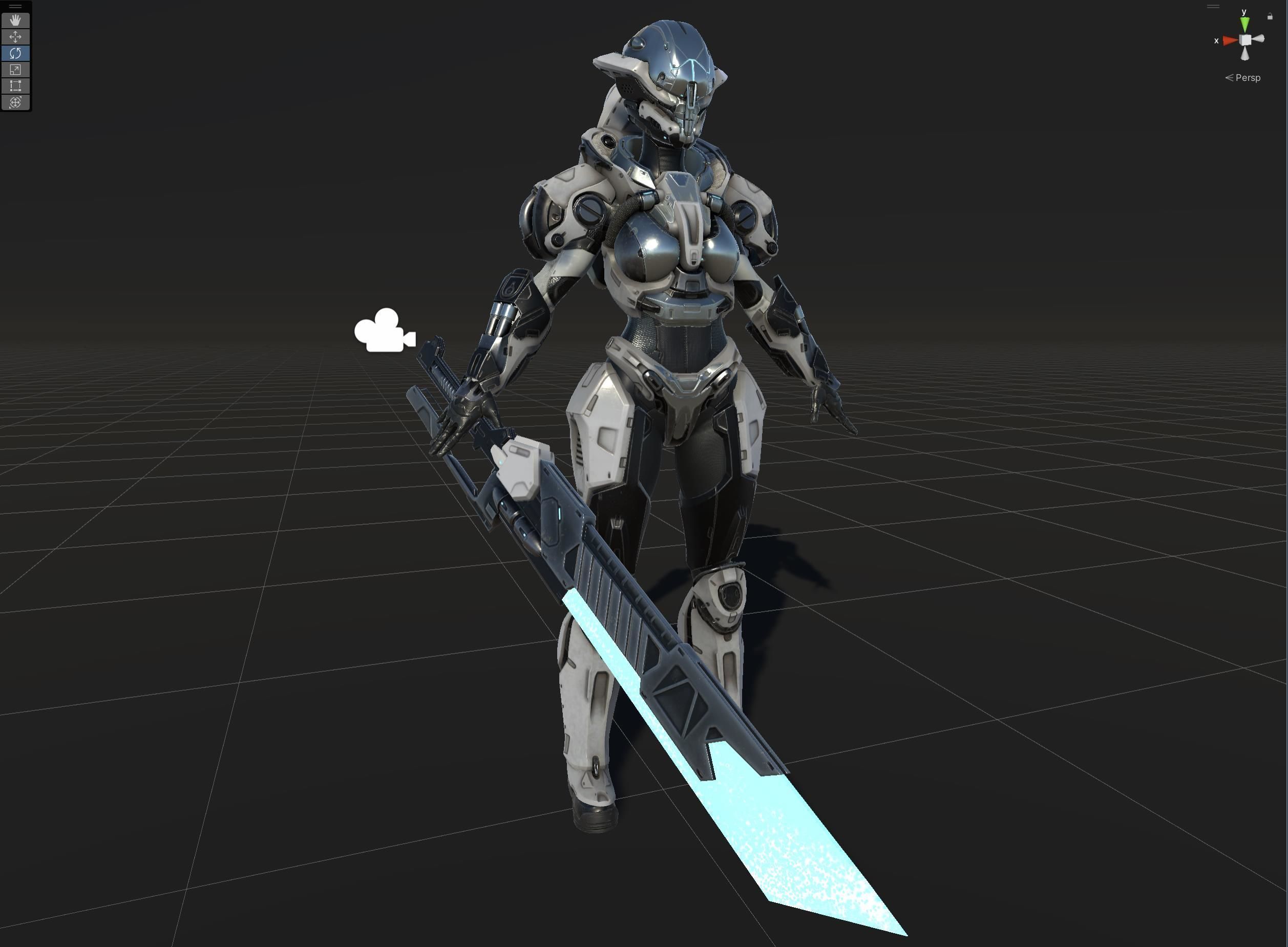 CyberJagg5 Low-poly 3D model_28