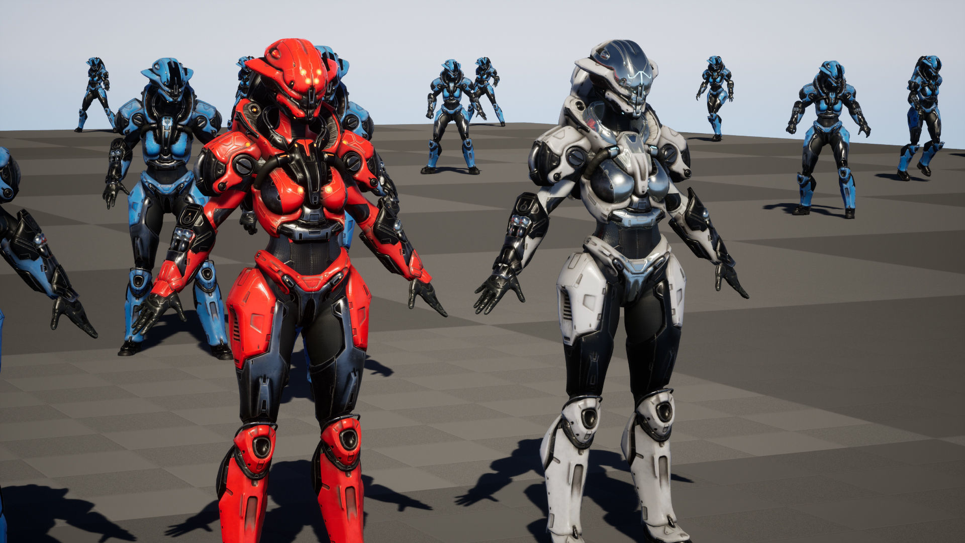 CyberJagg5 Low-poly 3D model_30