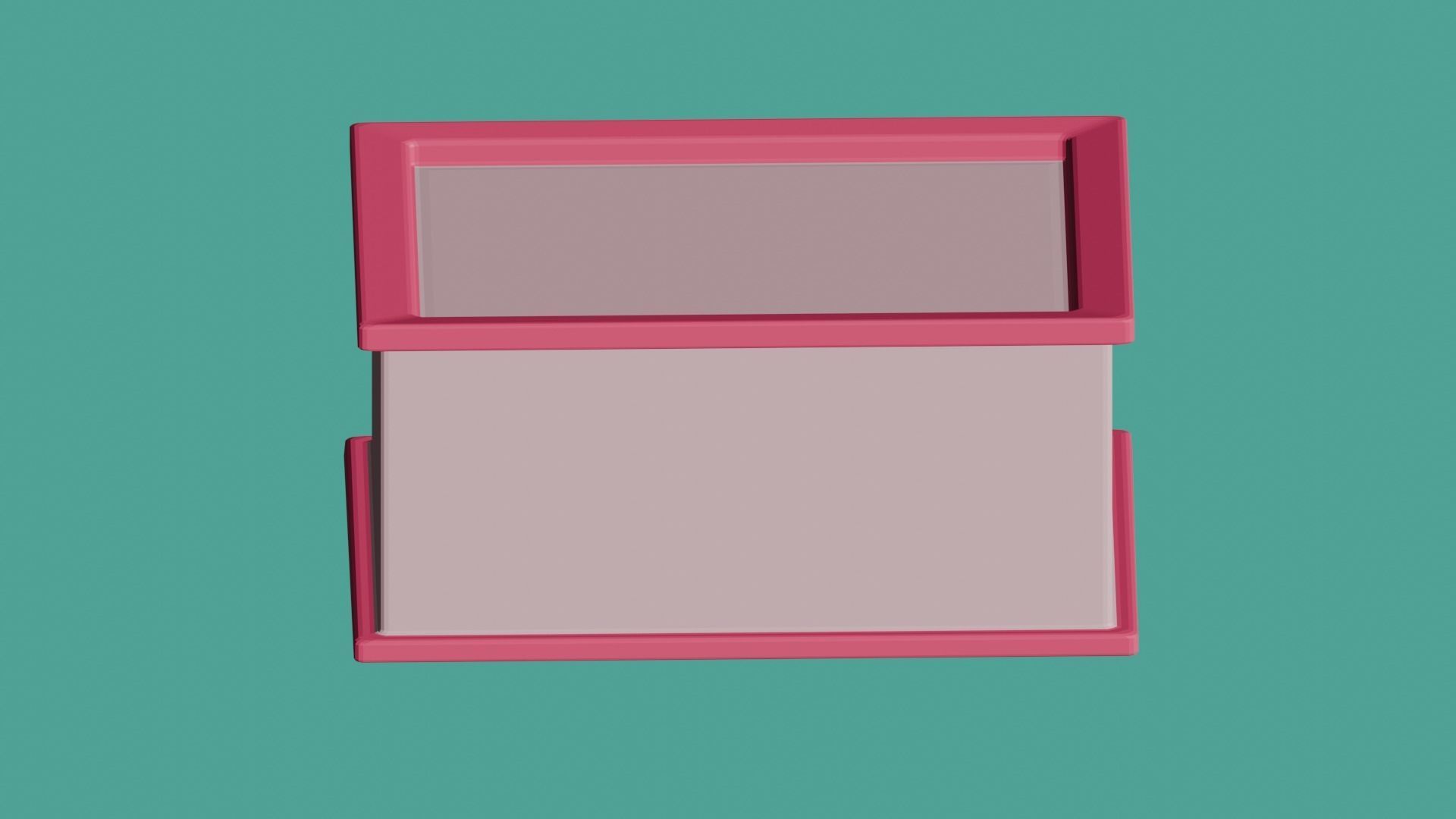 Low poly cartoon shop 3D model Game Ready Low-poly 3D model_4