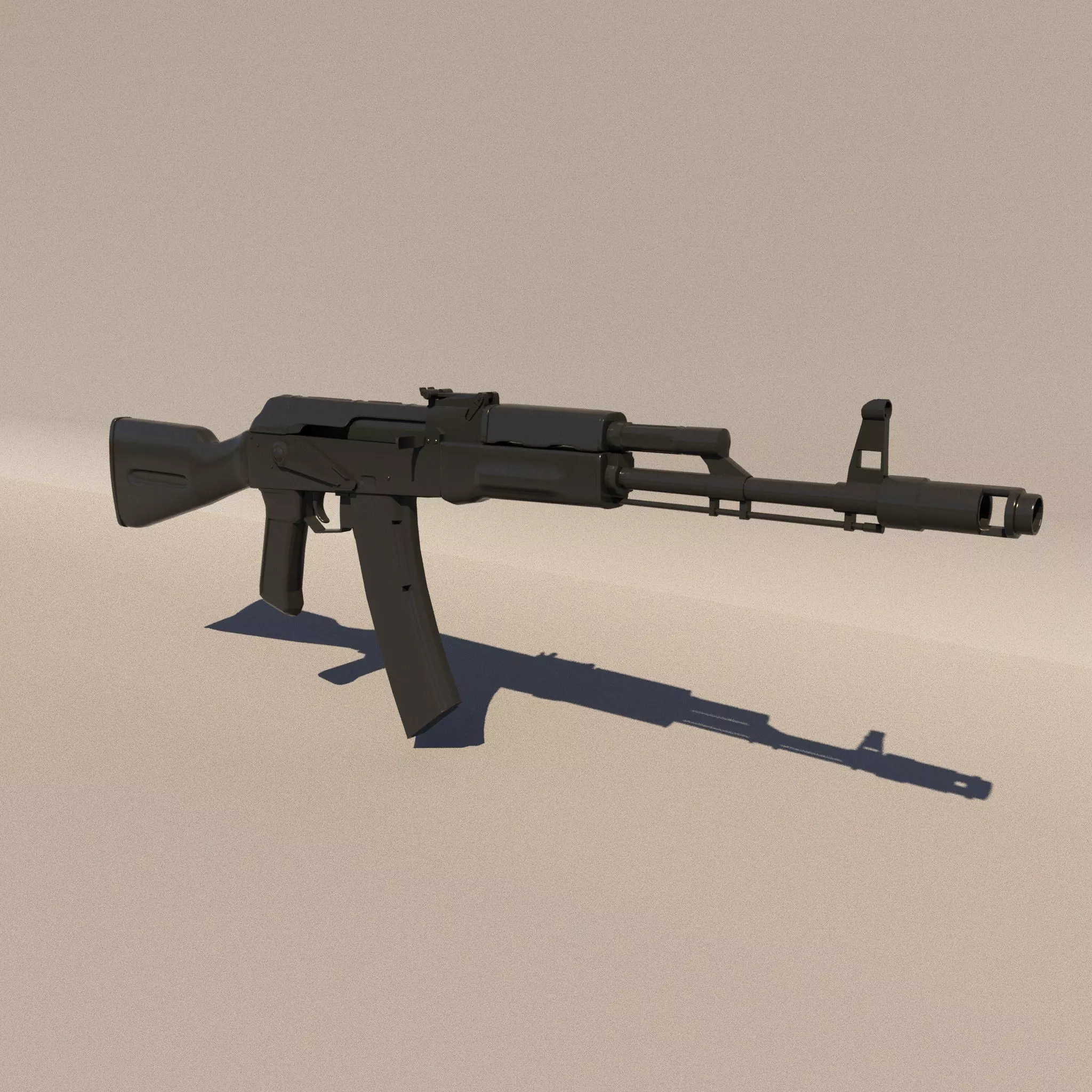 AK-74 3D model_0
