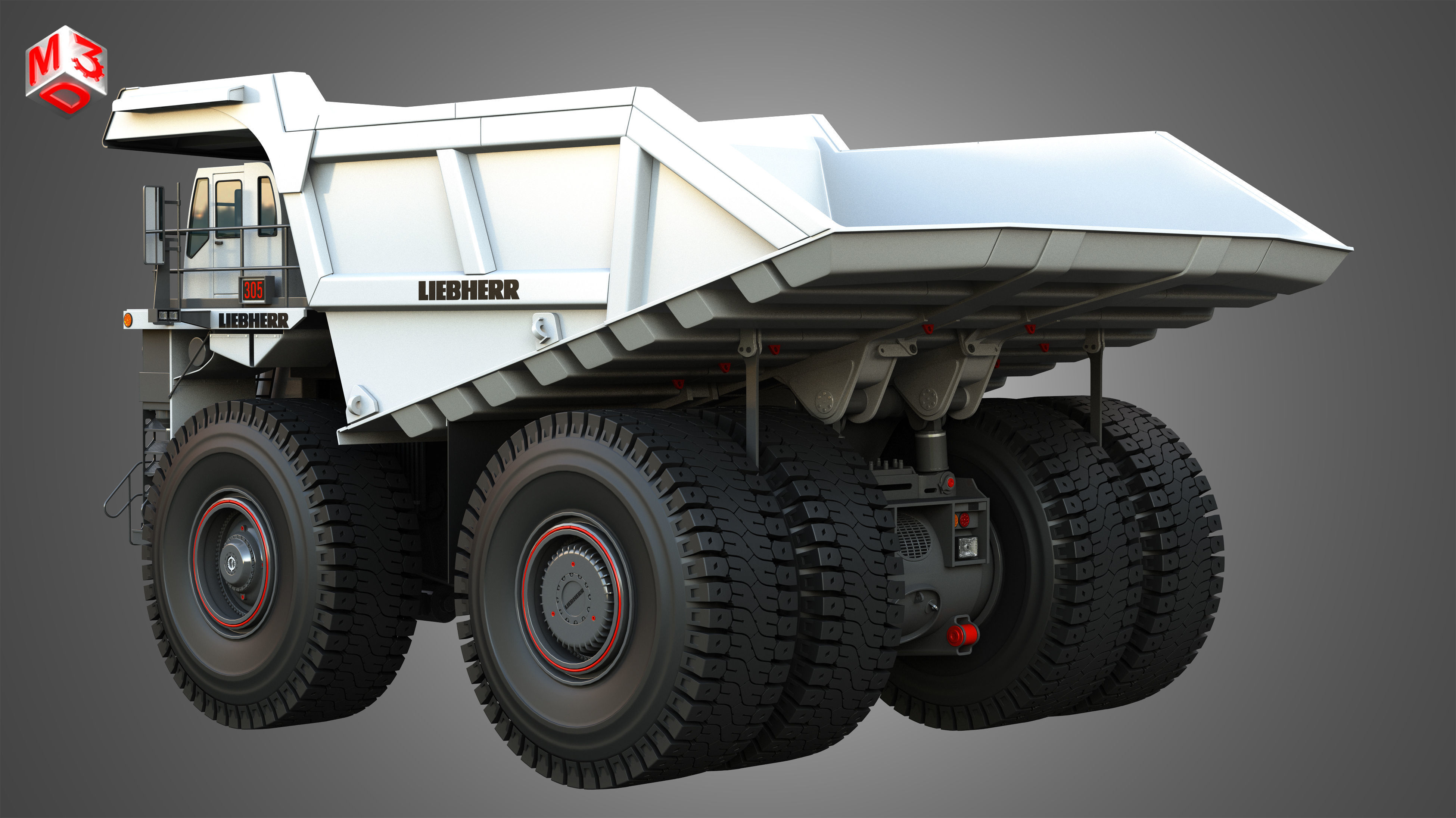 T274 - Off-Highway - Mining Dump Truck 3D model_3
