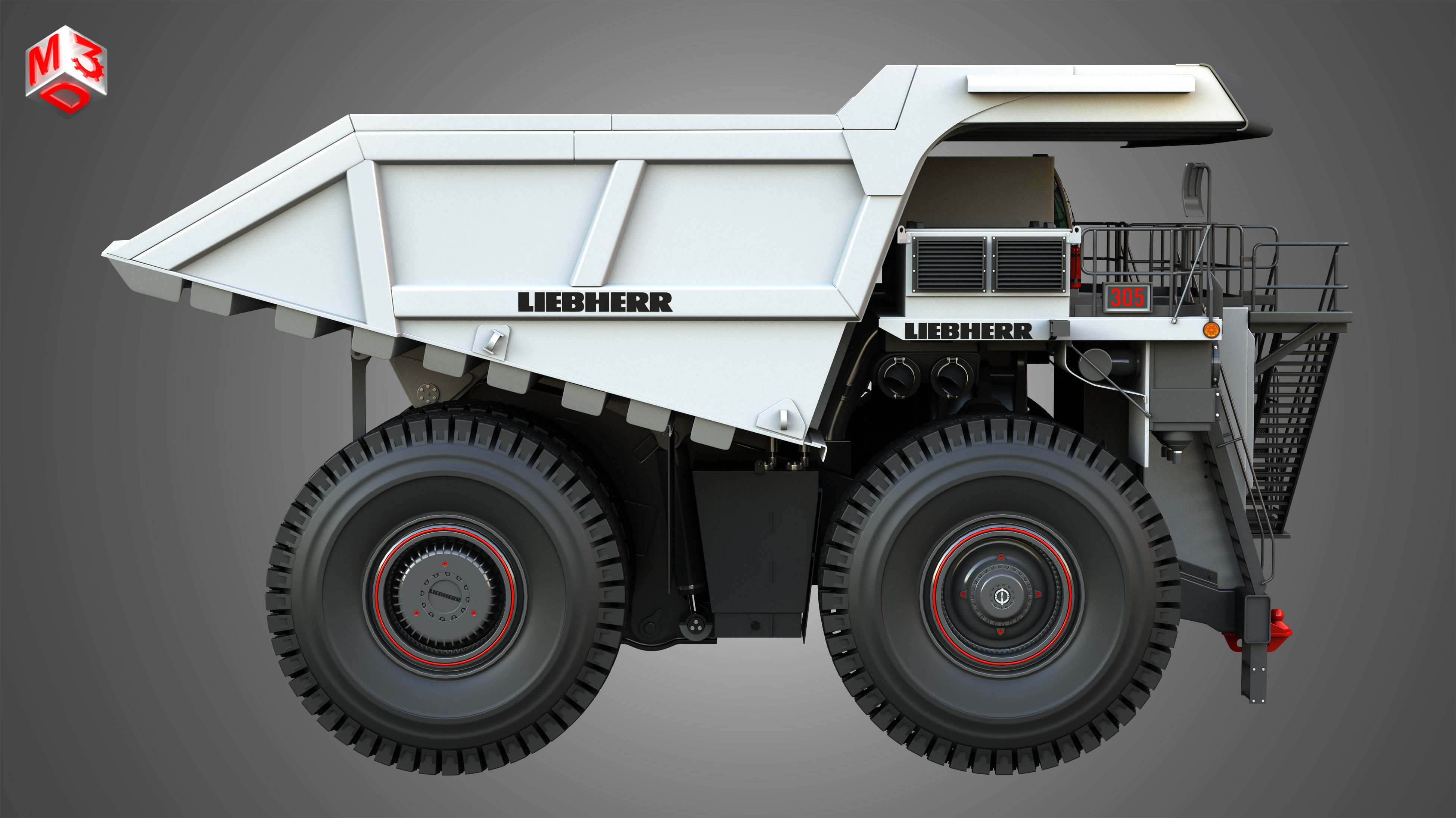 T274 - Off-Highway - Mining Dump Truck 3D model_5