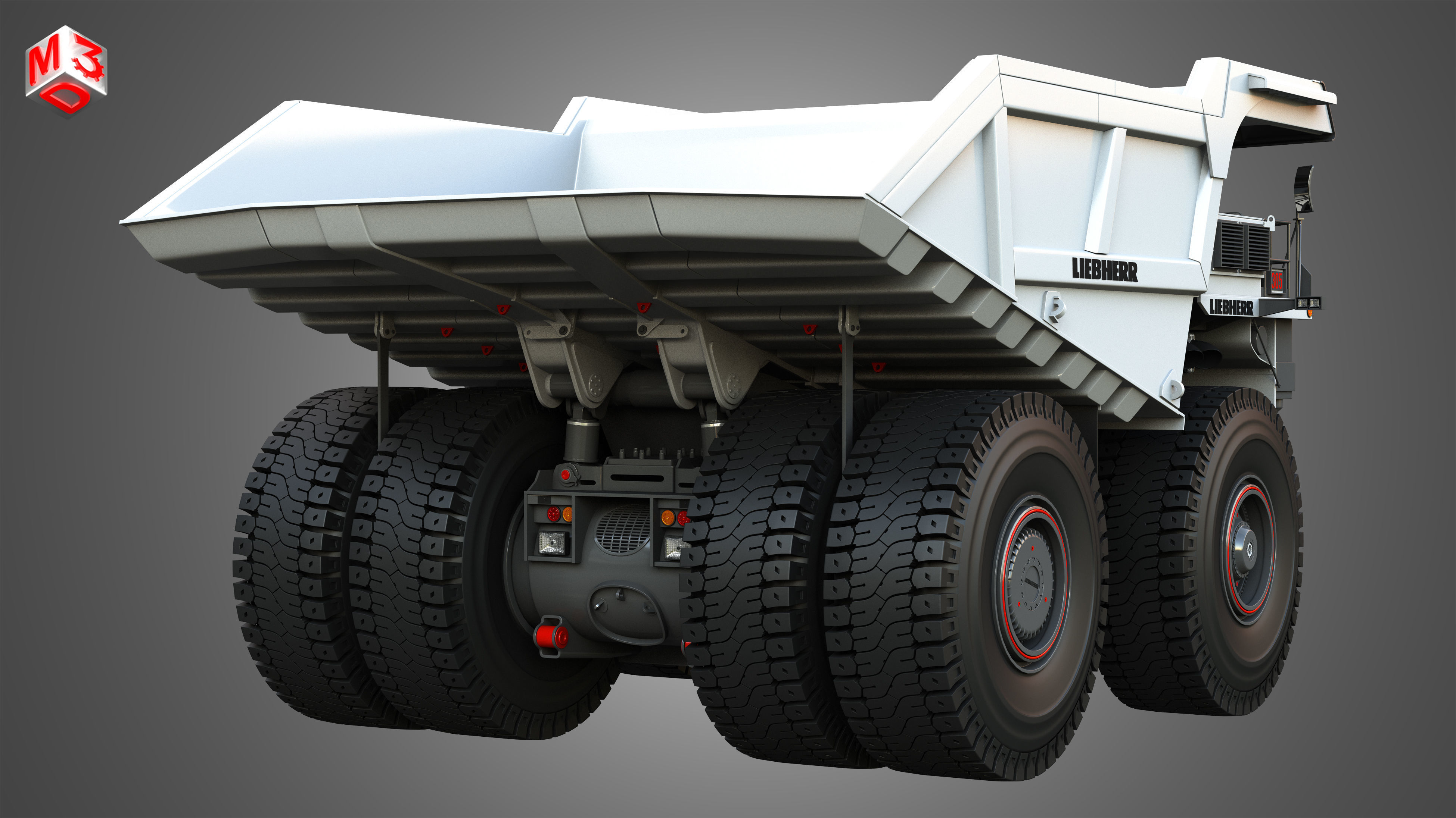 T274 - Off-Highway - Mining Dump Truck 3D model_11
