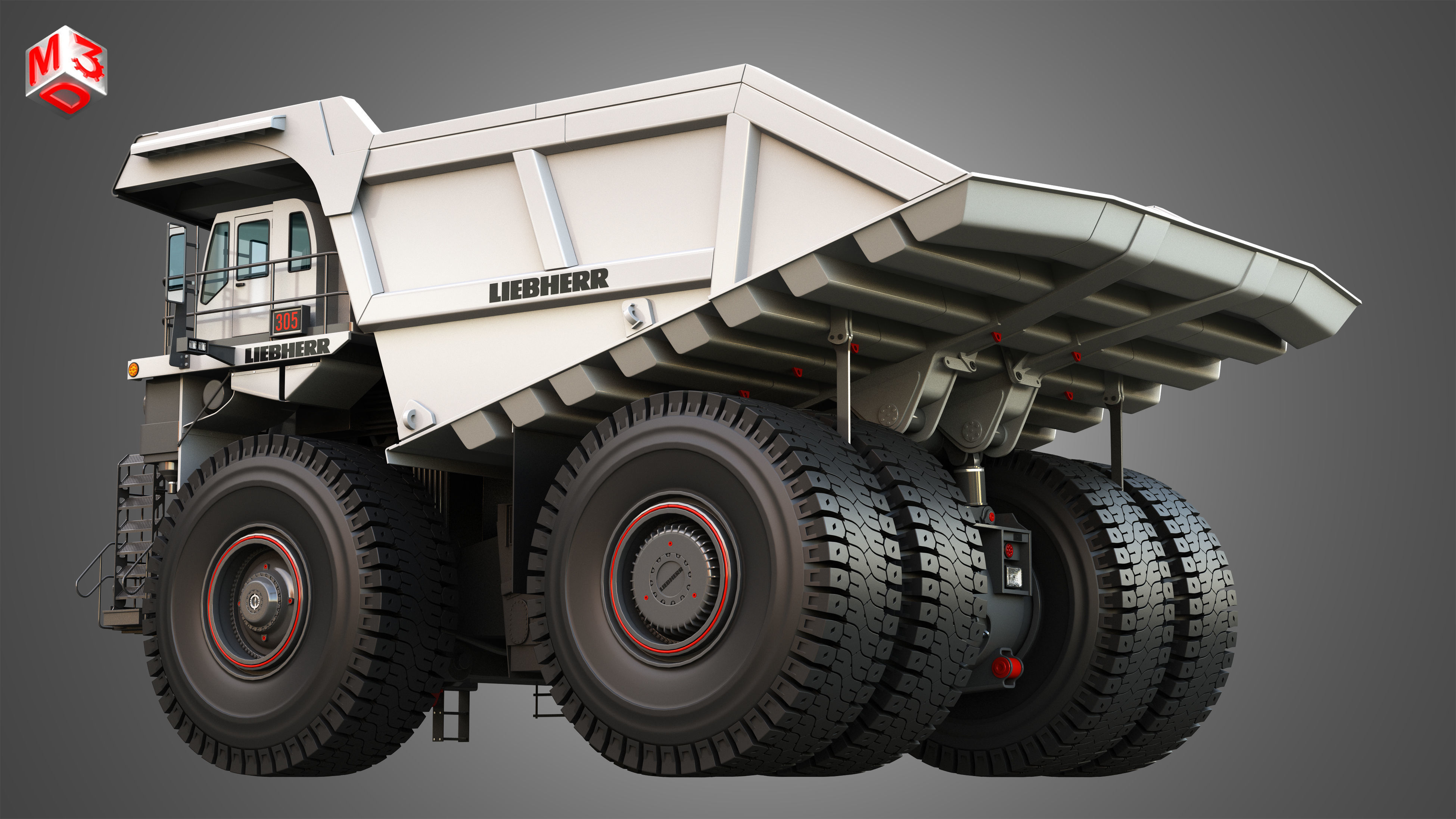 T274 - Off-Highway - Mining Dump Truck 3D model_9