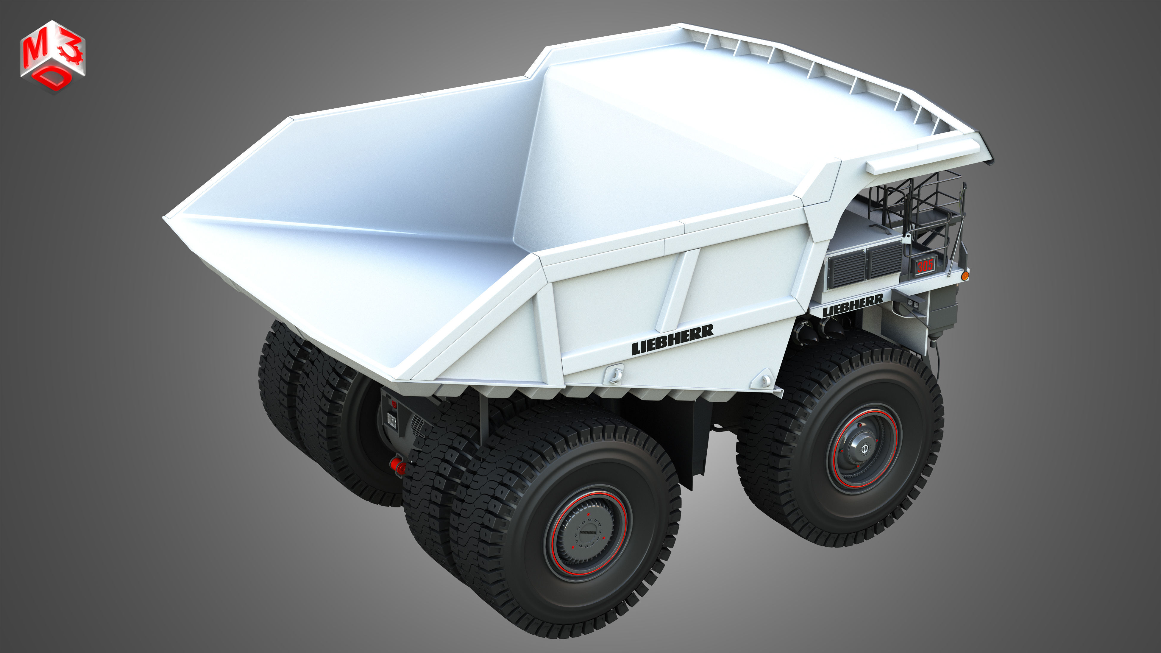 T274 - Off-Highway - Mining Dump Truck 3D model_19