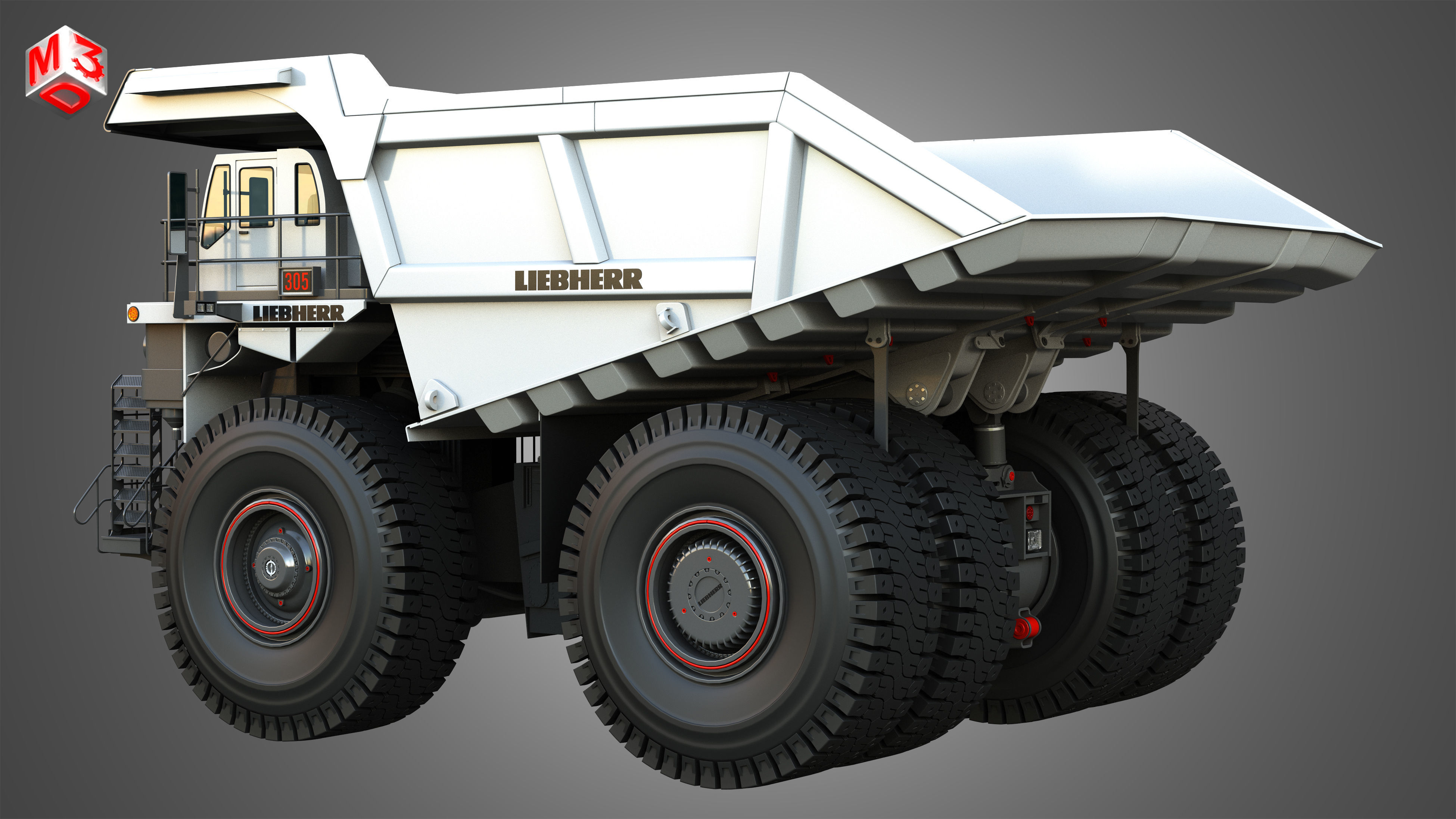 T274 - Off-Highway - Mining Dump Truck 3D model_17