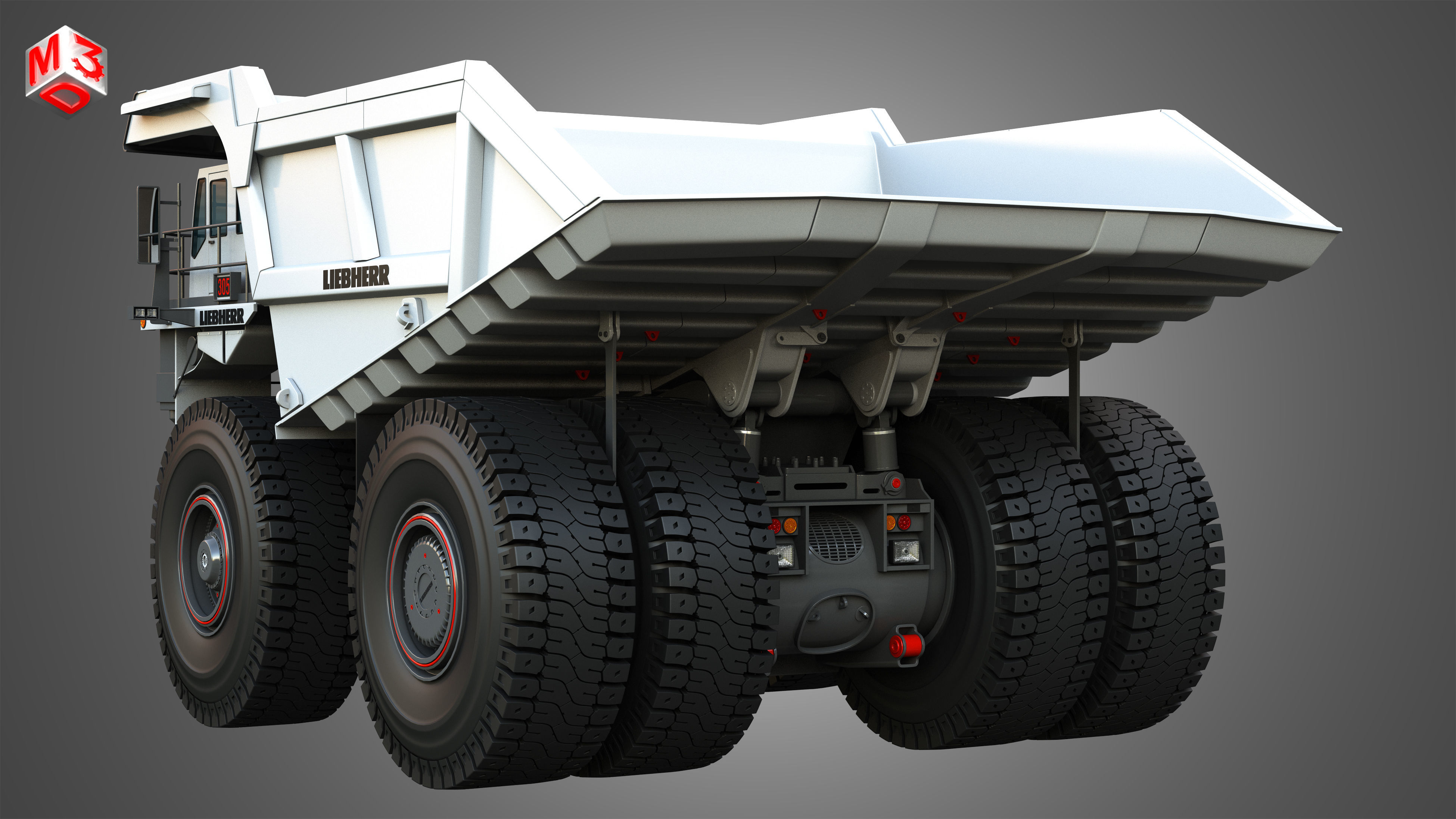 T274 - Off-Highway - Mining Dump Truck 3D model_13