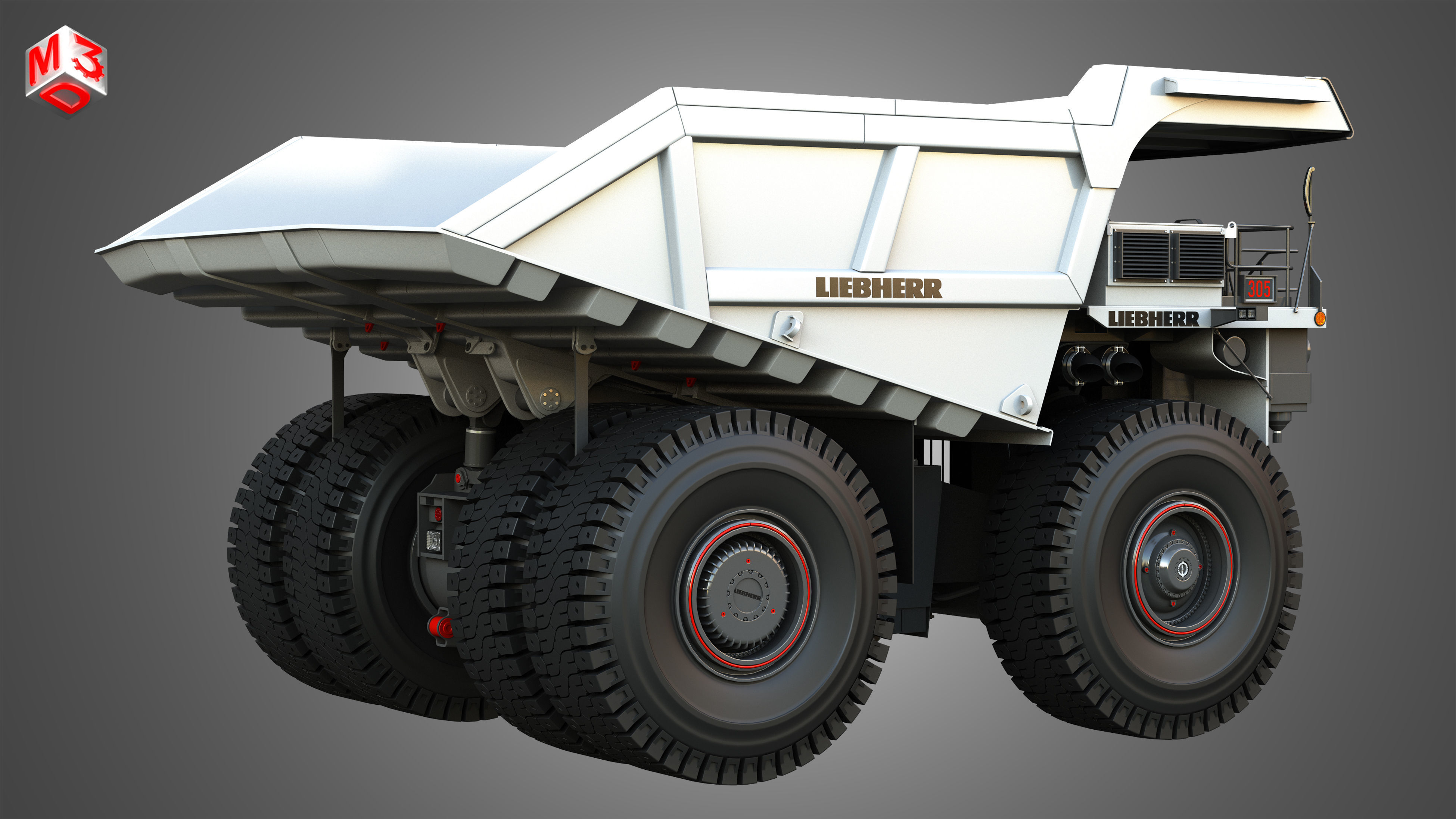T274 - Off-Highway - Mining Dump Truck 3D model_15