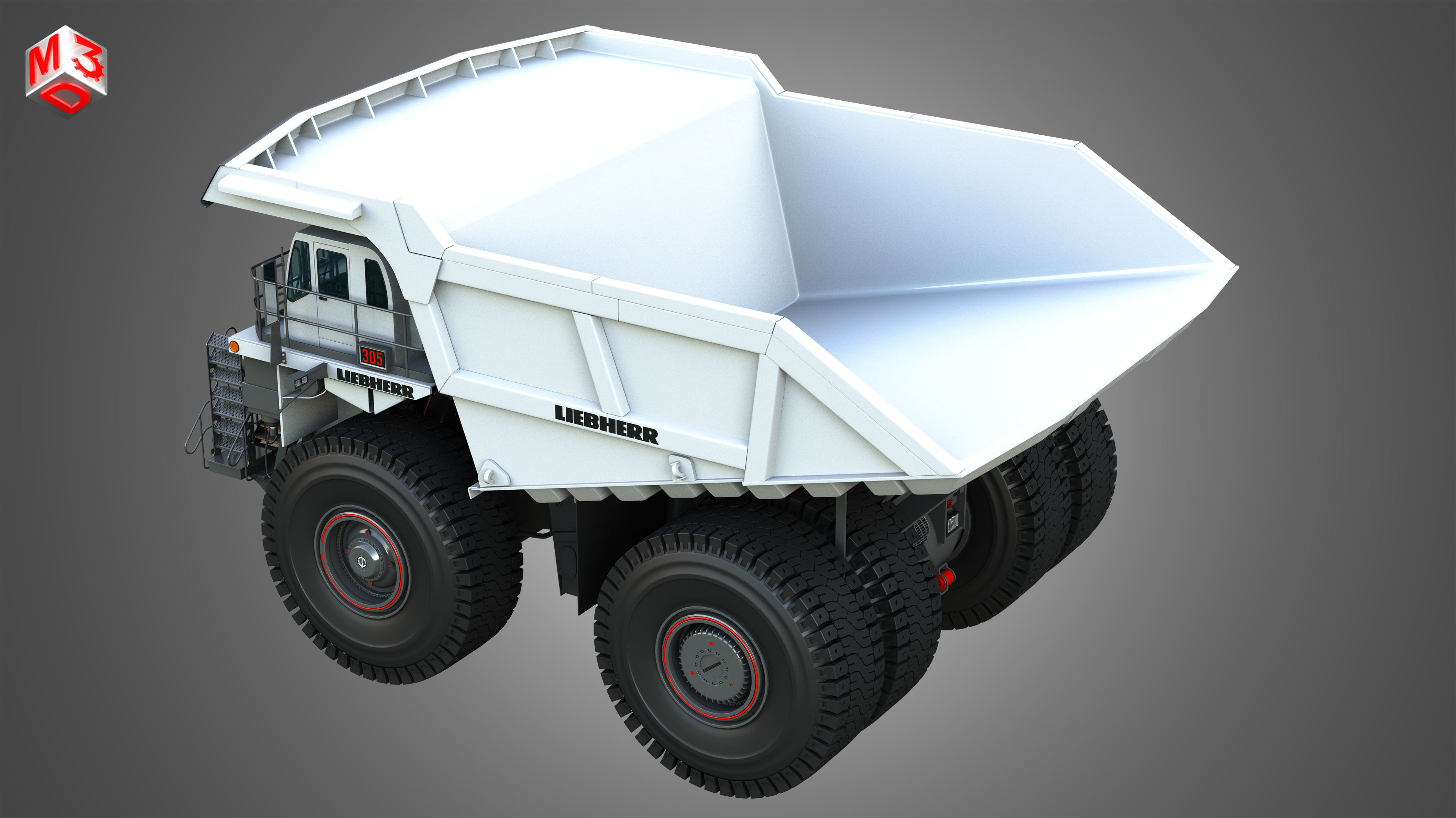 T274 - Off-Highway - Mining Dump Truck 3D model_21