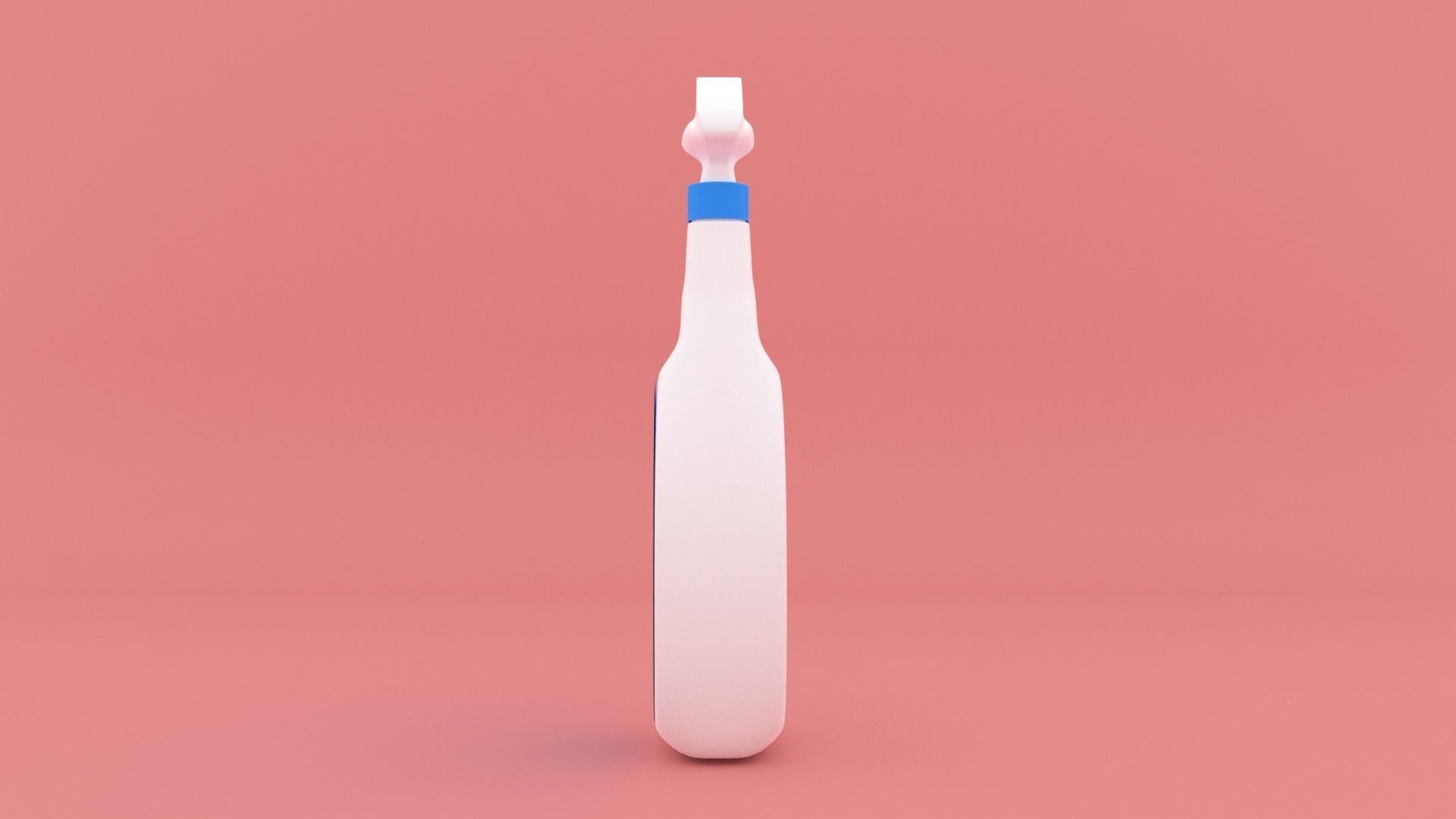spray bottle Low-poly 3D model_5