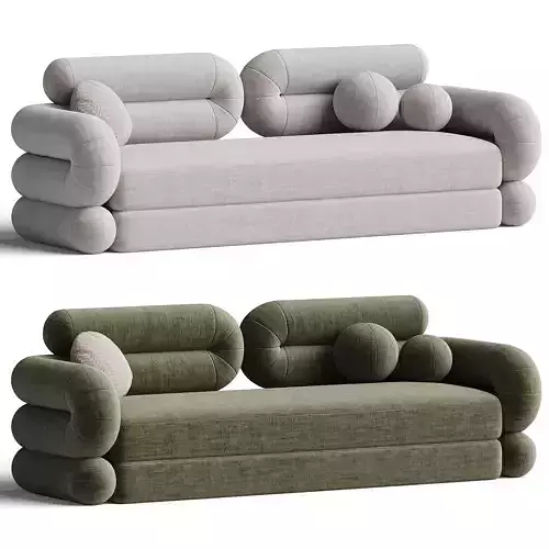 Tube Sofa by Objective Collection