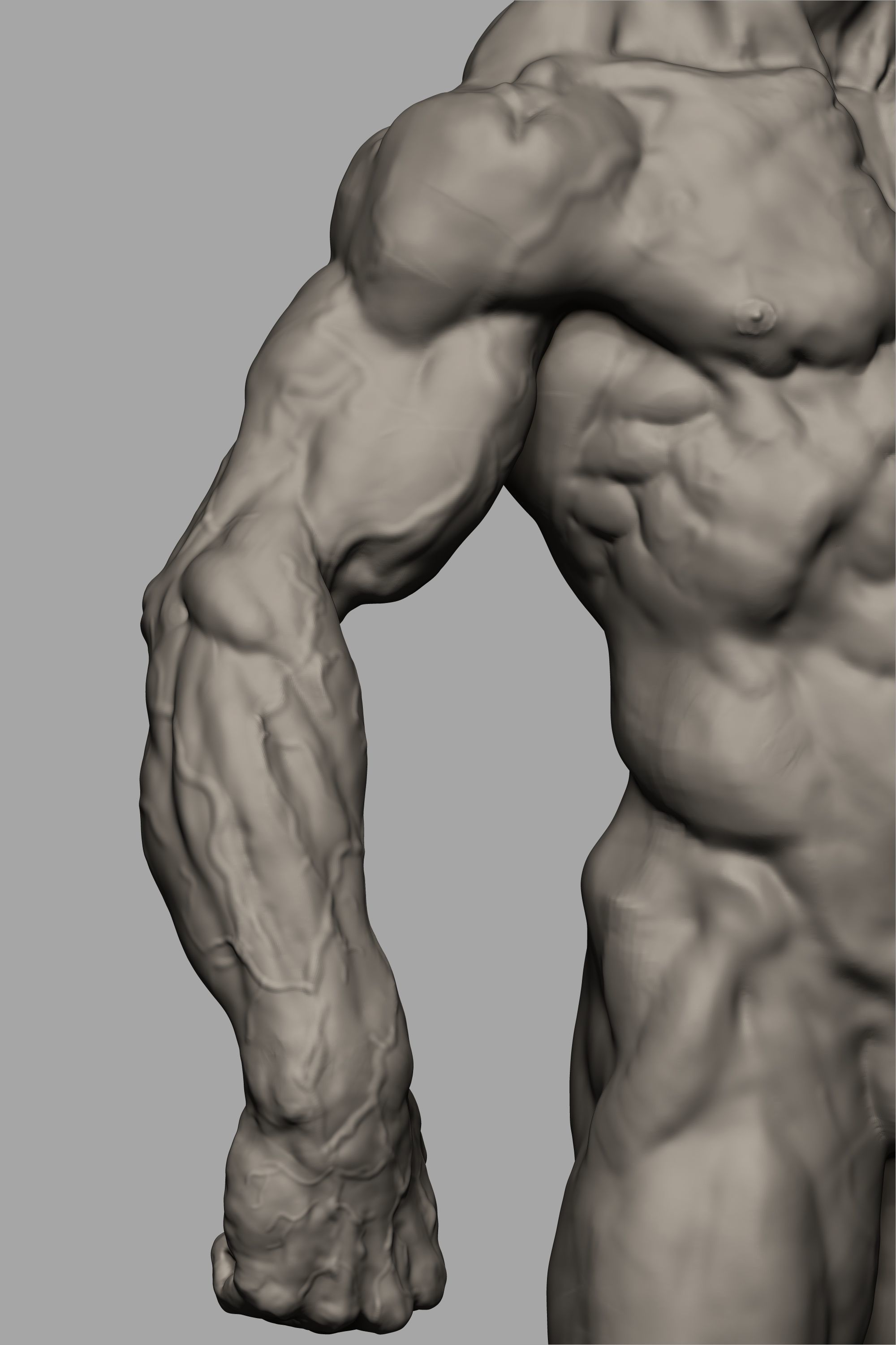 Anubis Body 3D print model_11