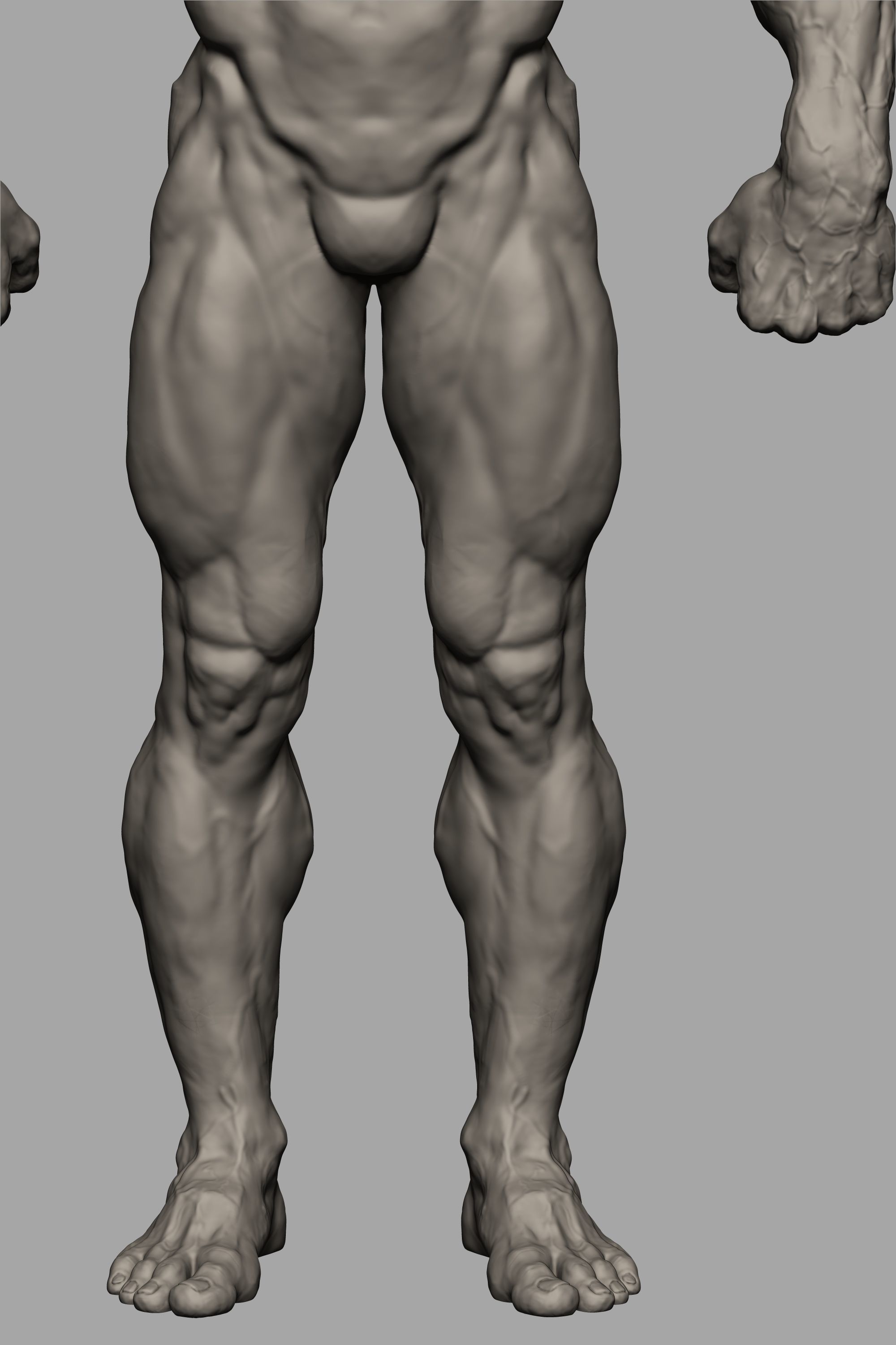 Anubis Body 3D print model_8