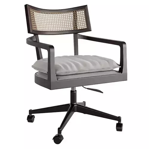 Libby cane desk chair