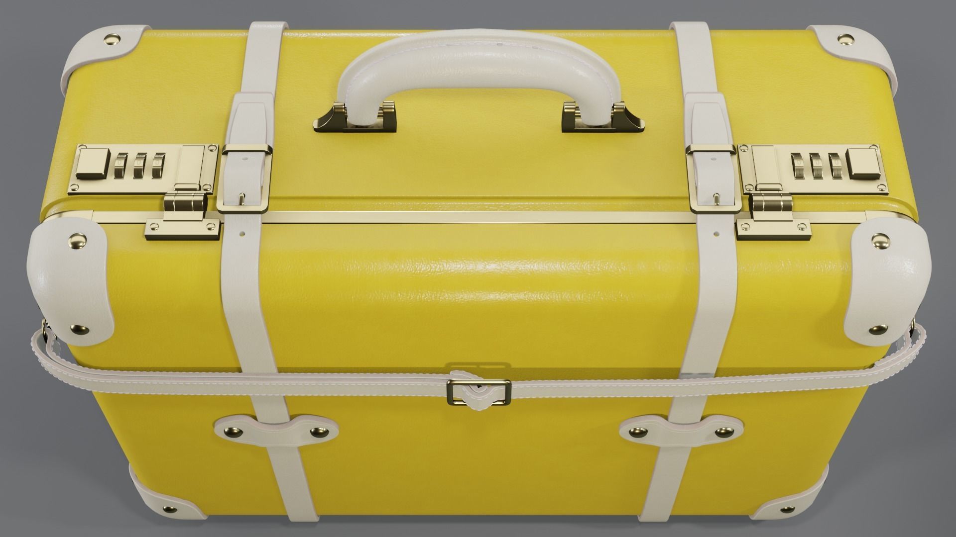 Steamline Corredpondent Overnighter Yellow 3D model_2